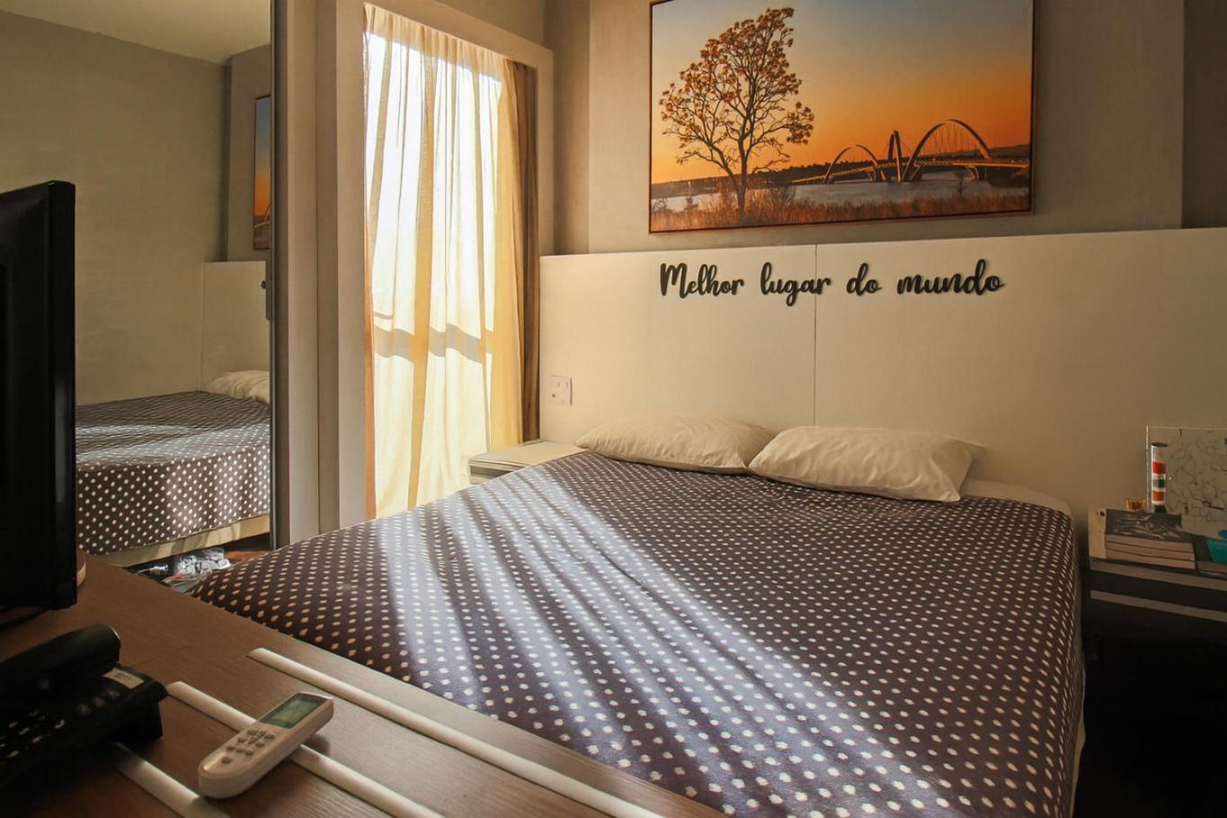 Flat com Piscina, Academia e Sauna em Aguas Claras