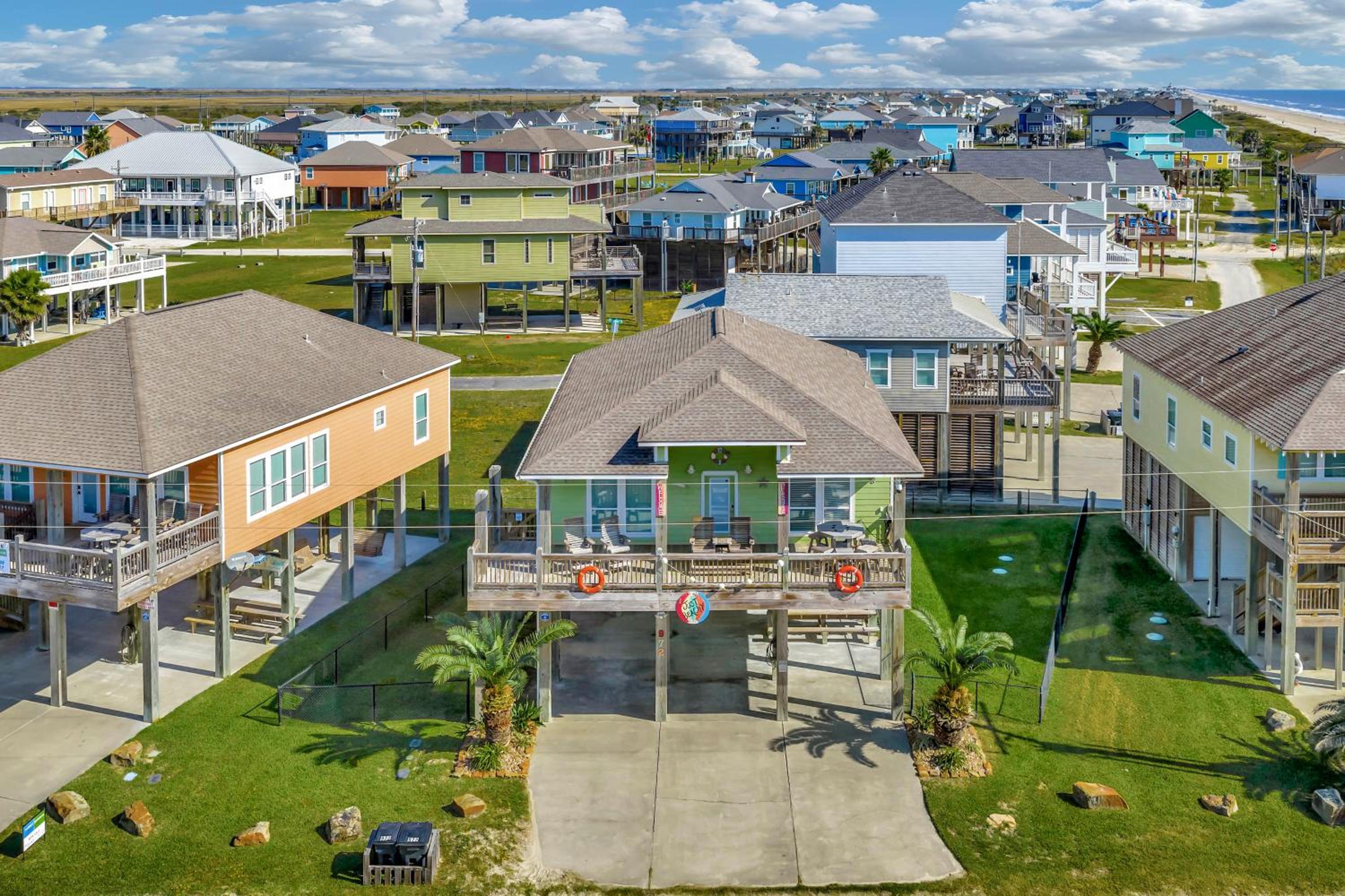 Steps to Shore! Just Beachy Home with Deck and Views