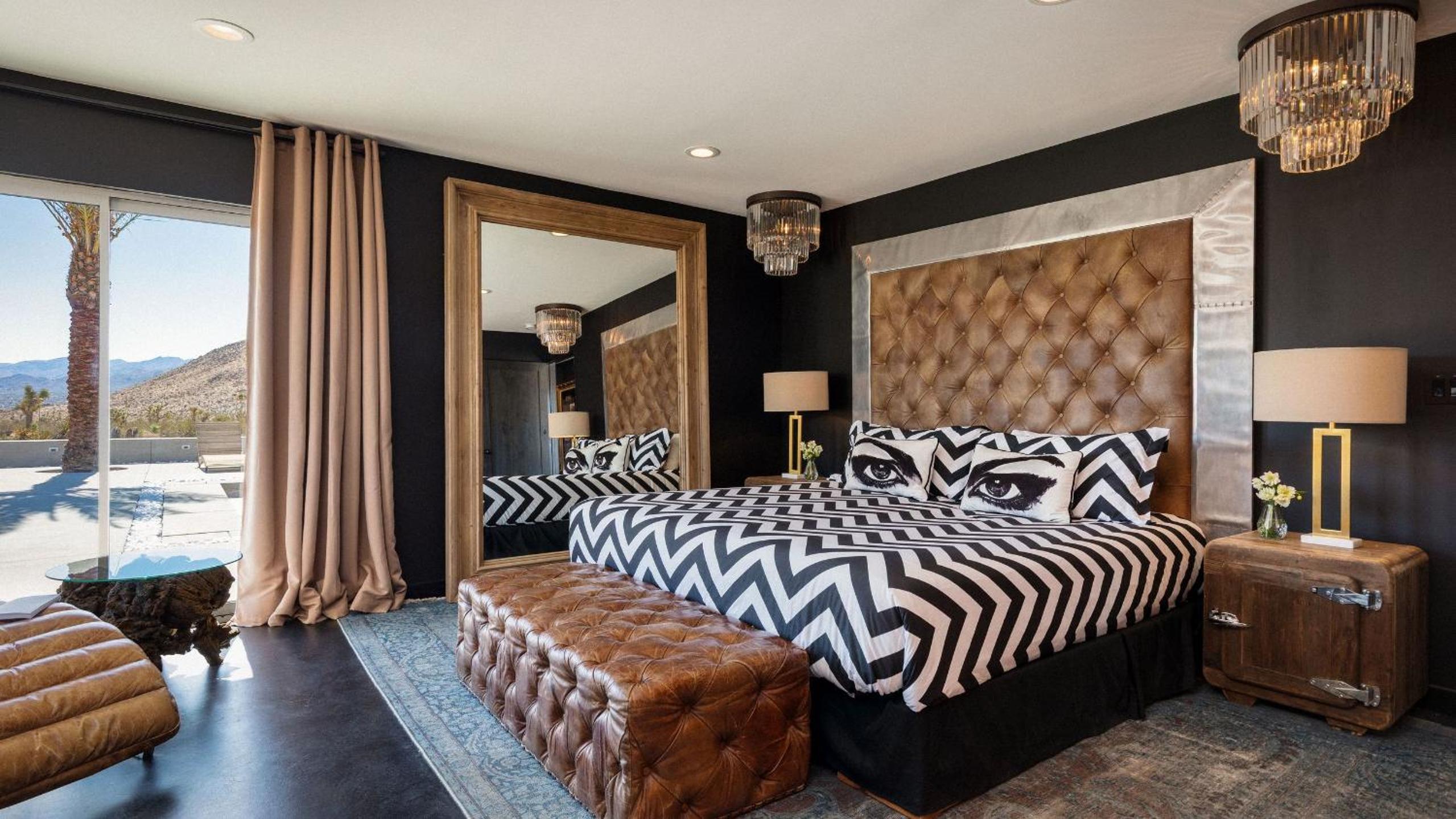 Iconic 6BR Desert Retreat w Pool Pickleball Fire Pit Joshua Tree Mansion by AvantStay