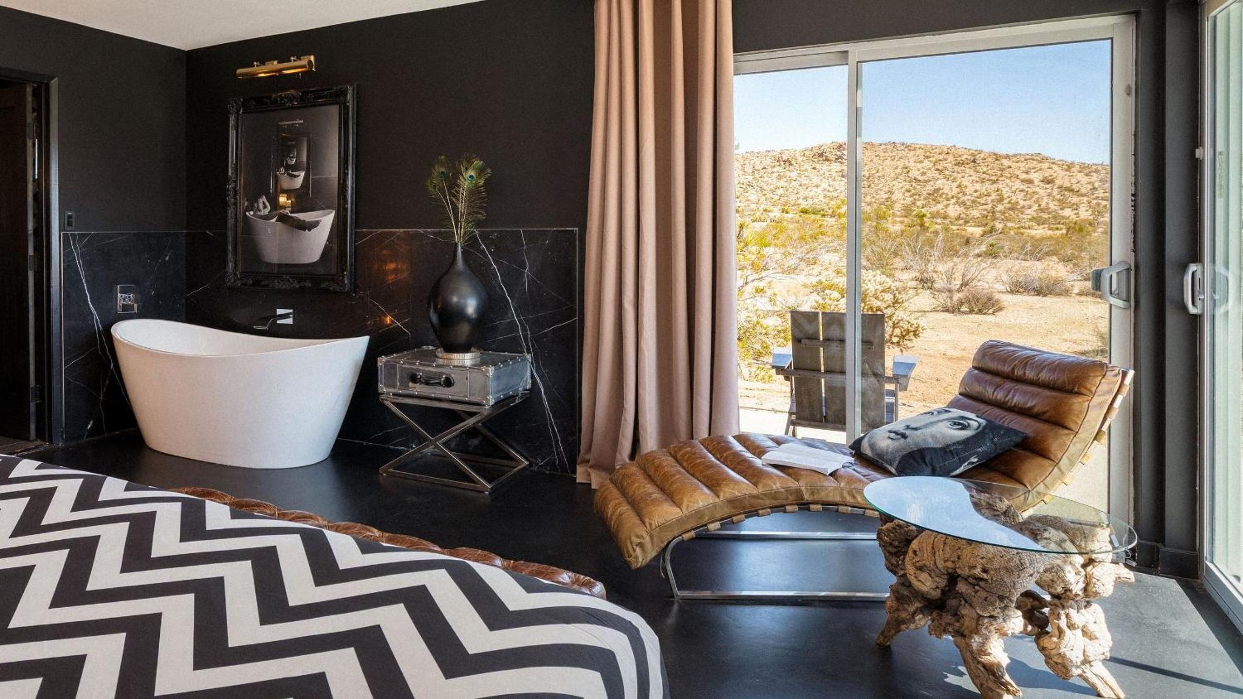 Iconic 6BR Desert Retreat w Pool Pickleball Fire Pit Joshua Tree Mansion by AvantStay