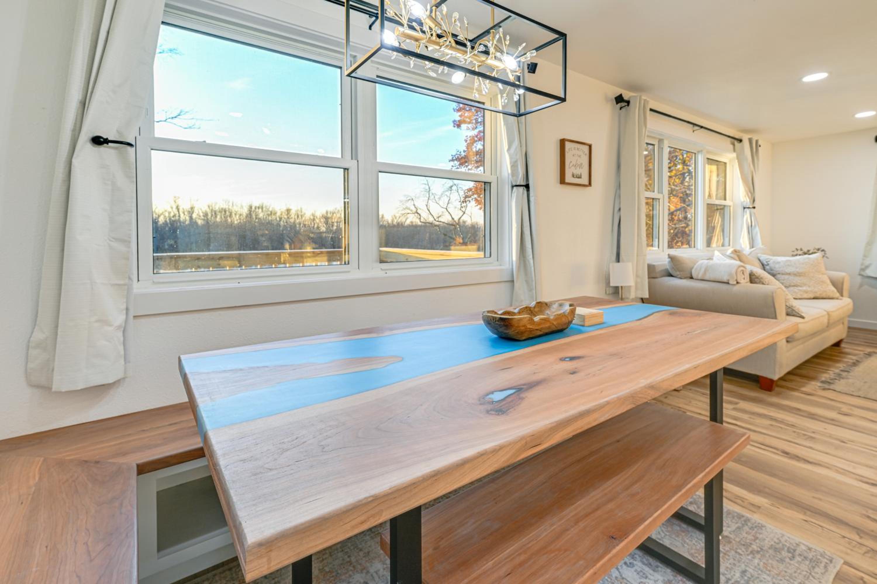Riverfront Reset! Dells Cabin with Kayaks and Deck