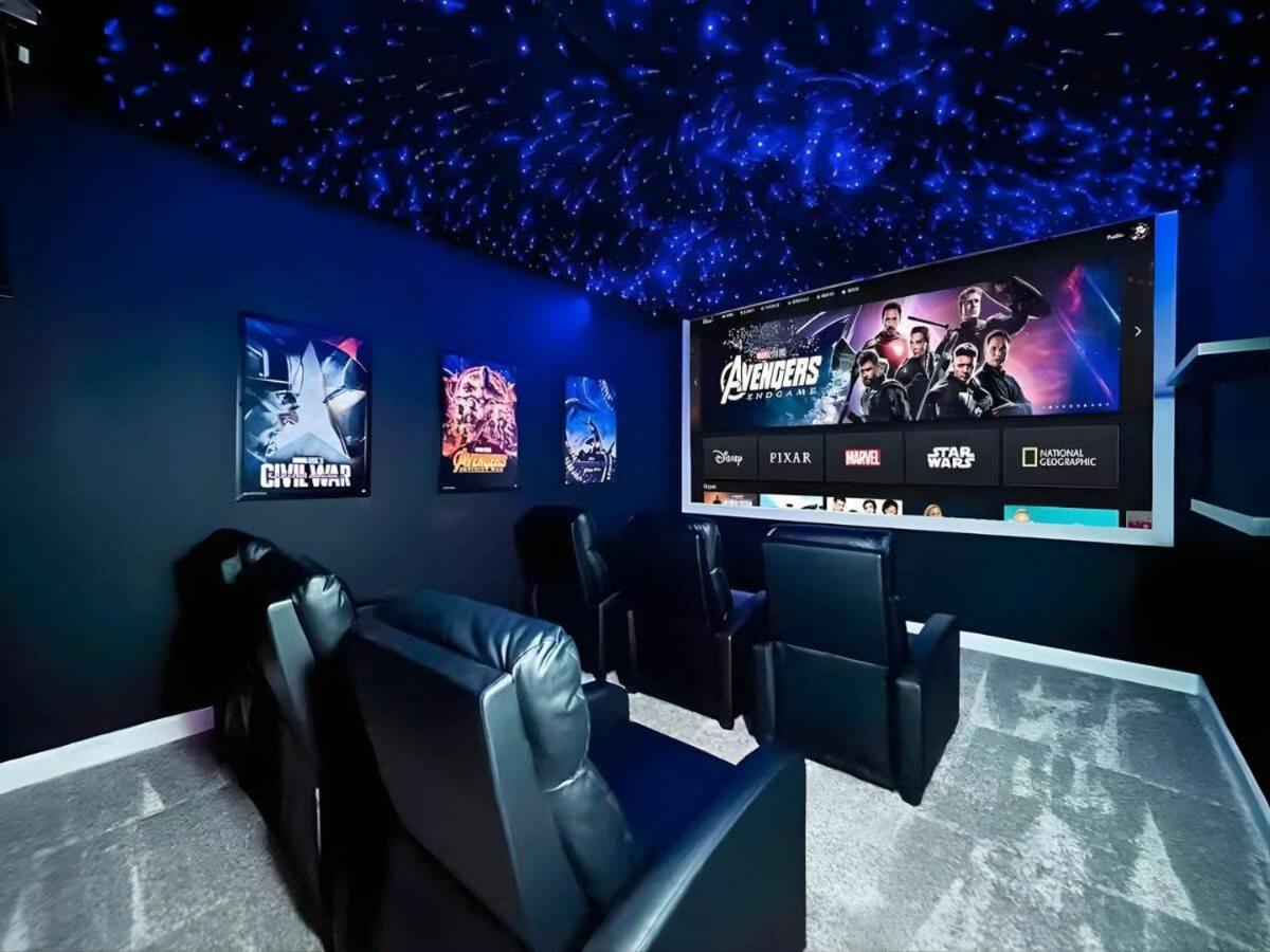 6BR Family at Champions Gate Pool Game Room