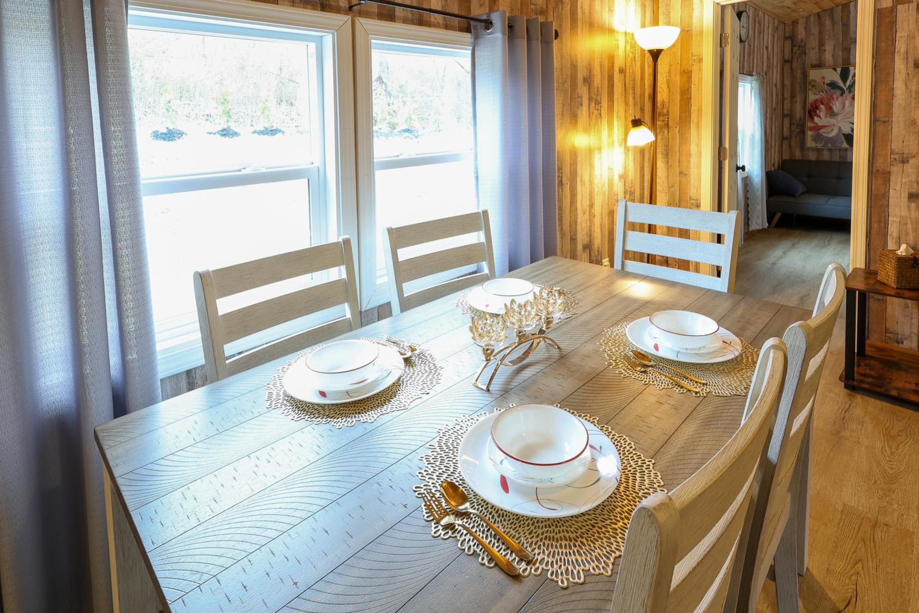 Hike, Fish and Hunt Serene Patriot Cabin!