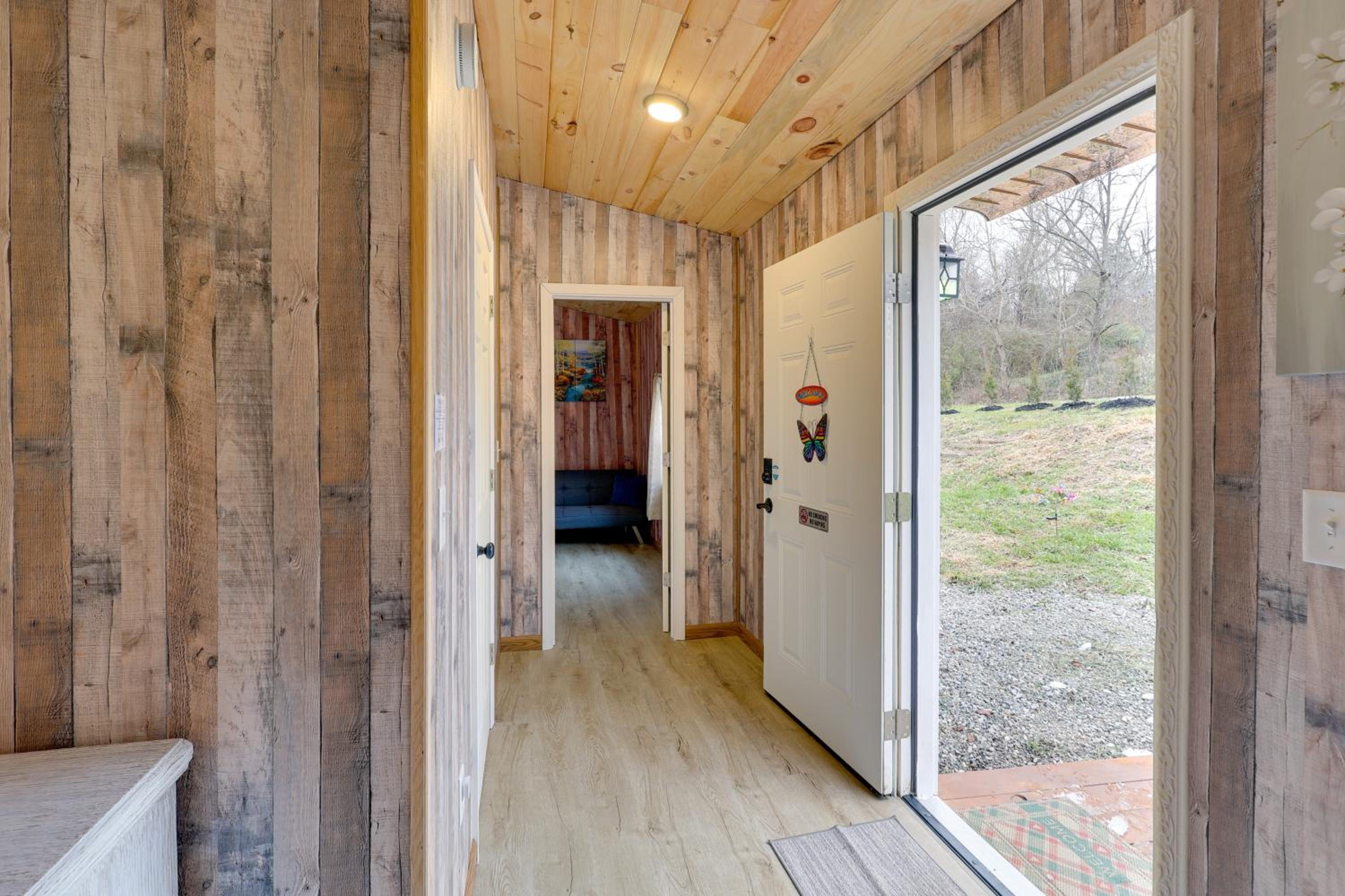 Hike, Fish and Hunt Serene Patriot Cabin!