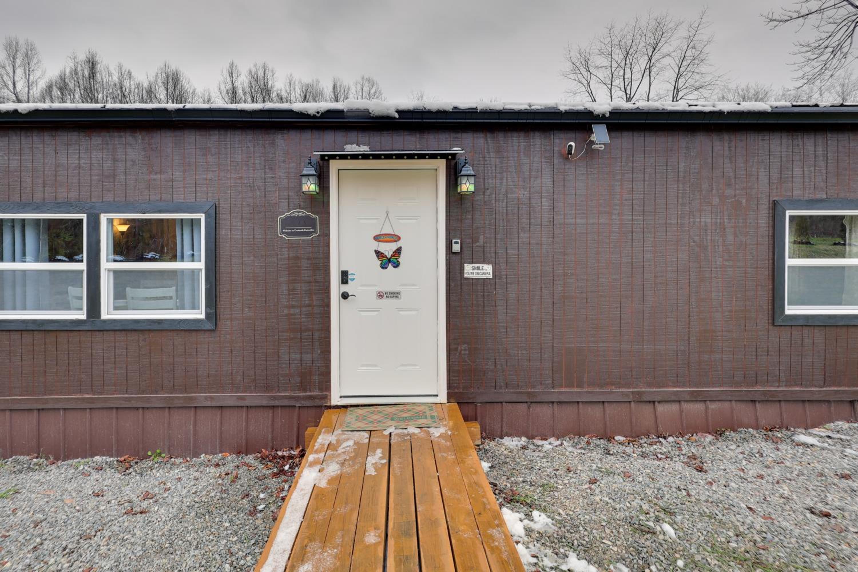 Hike, Fish and Hunt Serene Patriot Cabin!