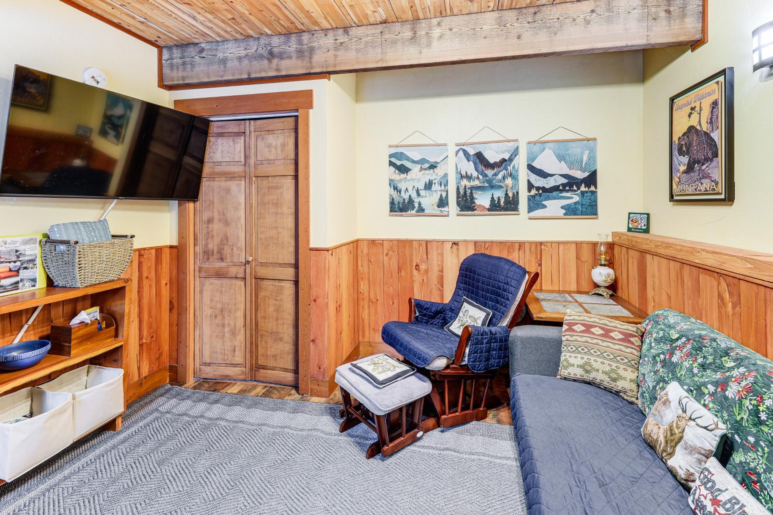 Secluded Mtn Retreat with Resort Perks in Whitefish!
