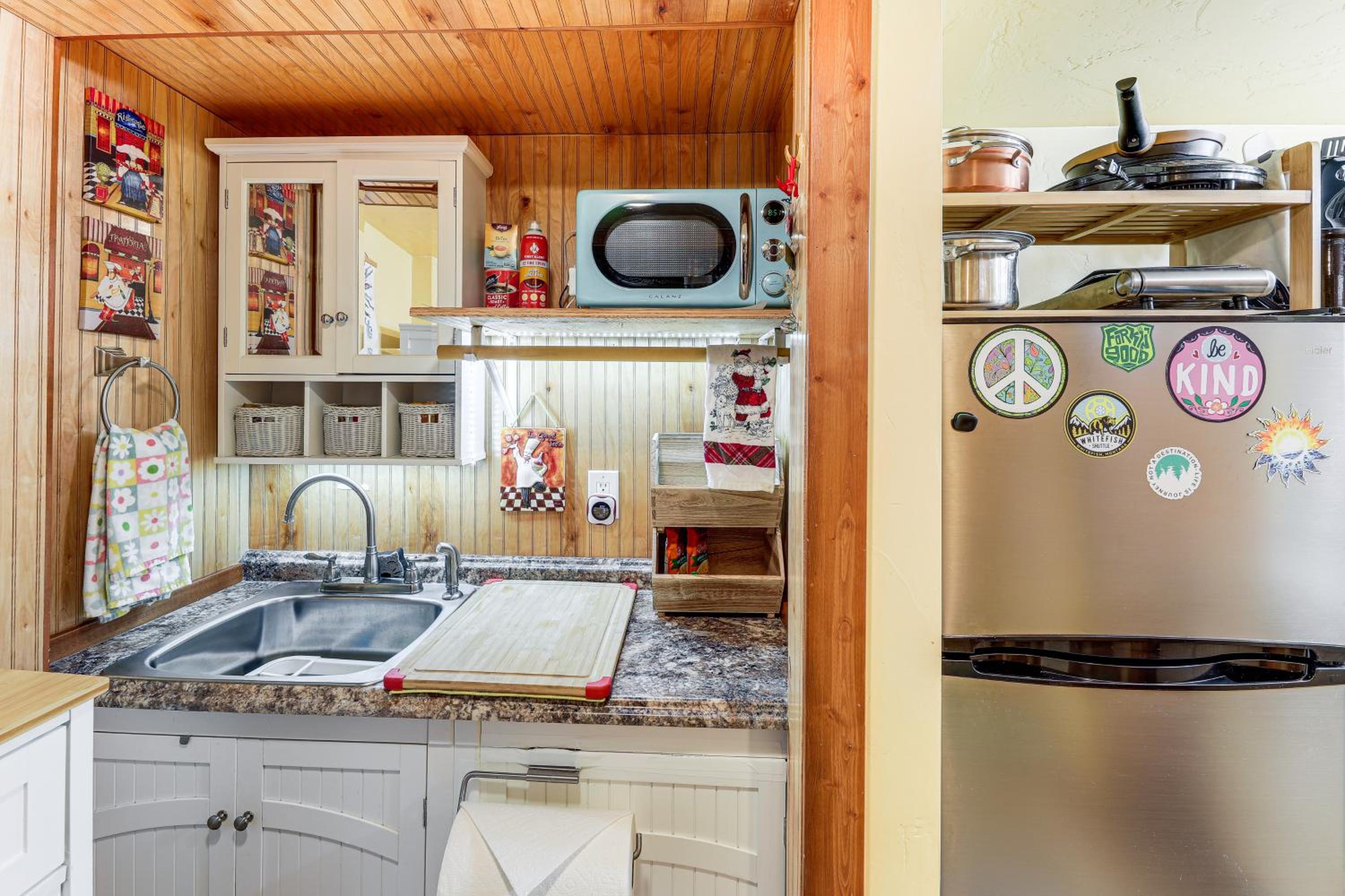 Secluded Mtn Retreat with Resort Perks in Whitefish!