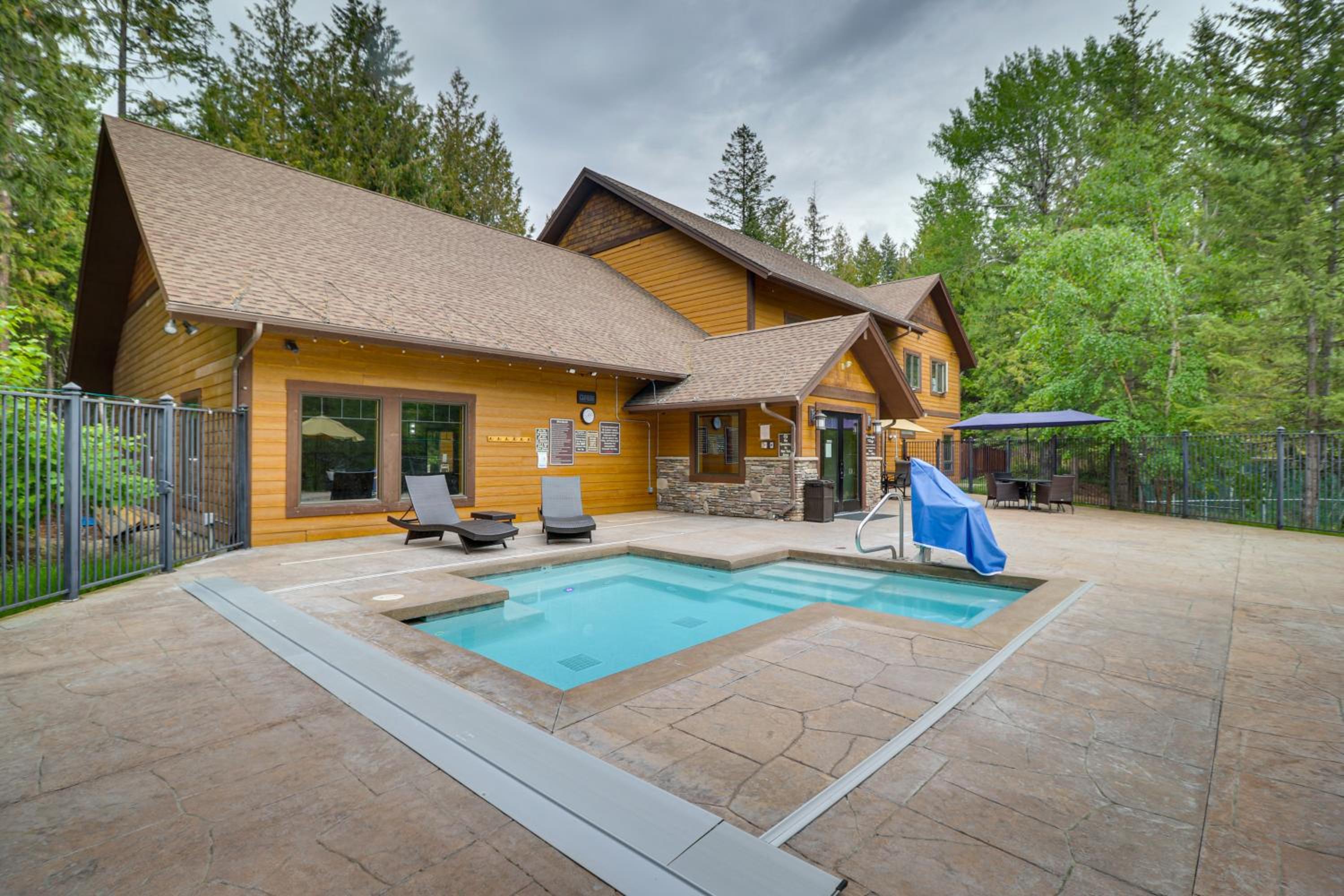 Secluded Mtn Retreat with Resort Perks in Whitefish!