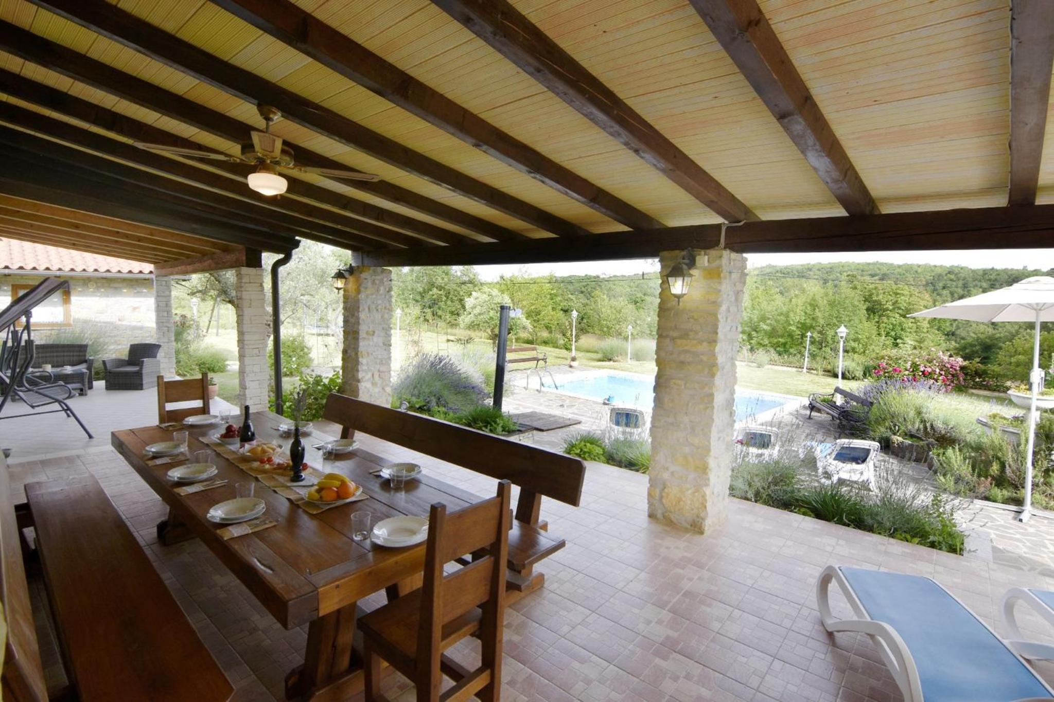Villa with private pool and garden retreat