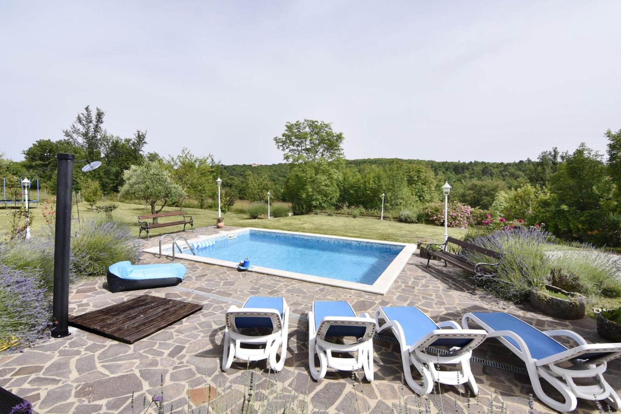 Villa with private pool and garden retreat
