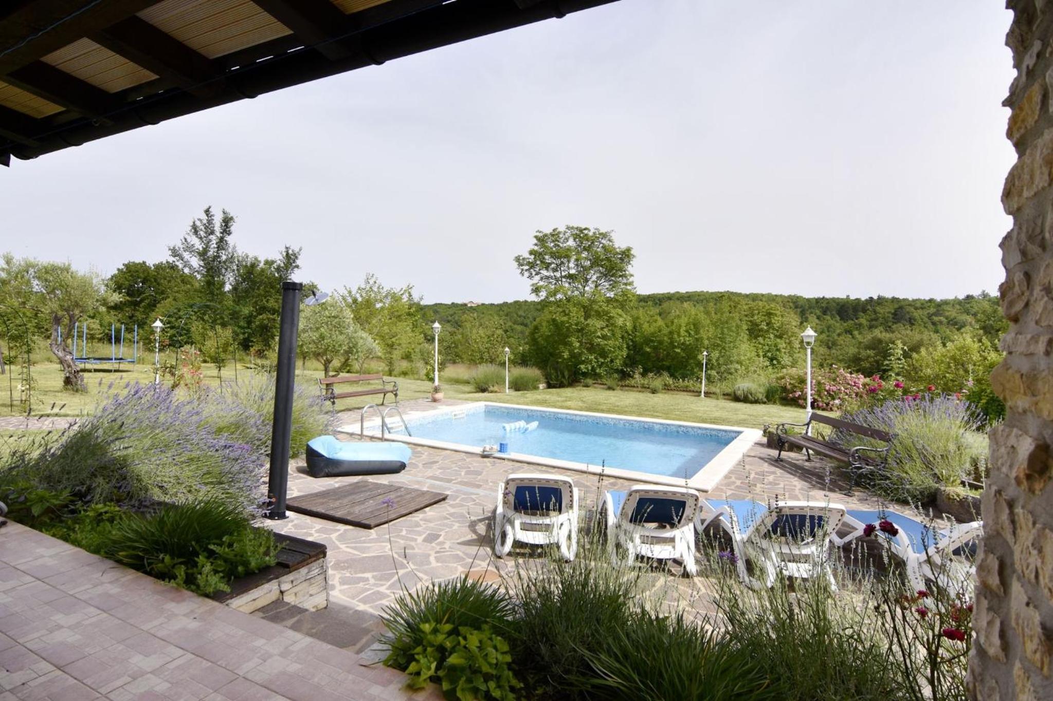 Villa with private pool and garden retreat