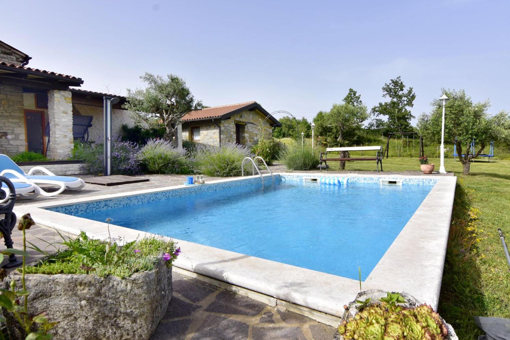 Villa with private pool and garden retreat