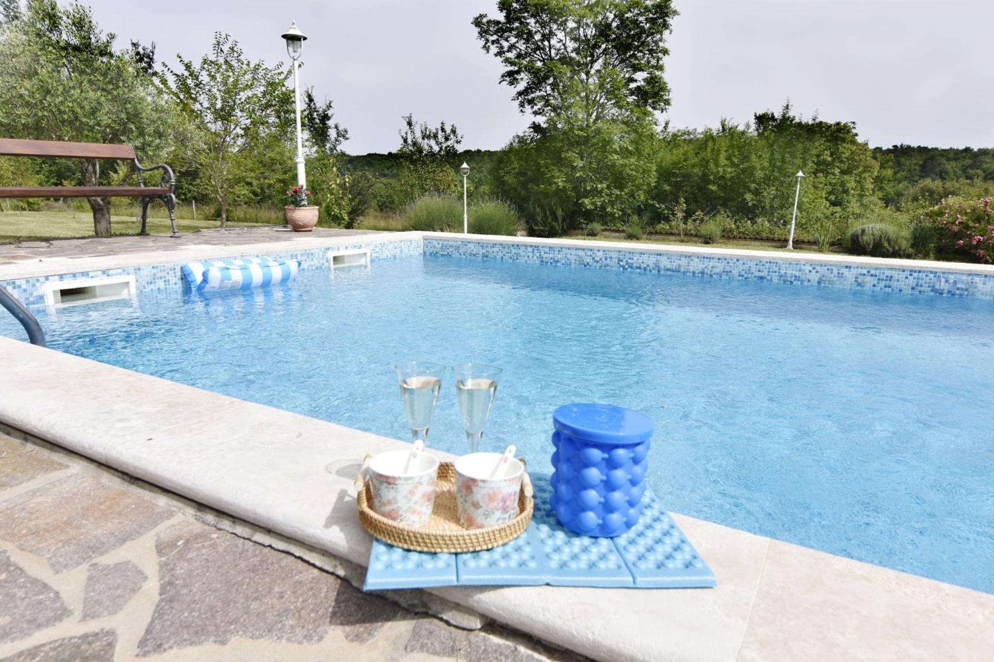 Villa with private pool and garden retreat