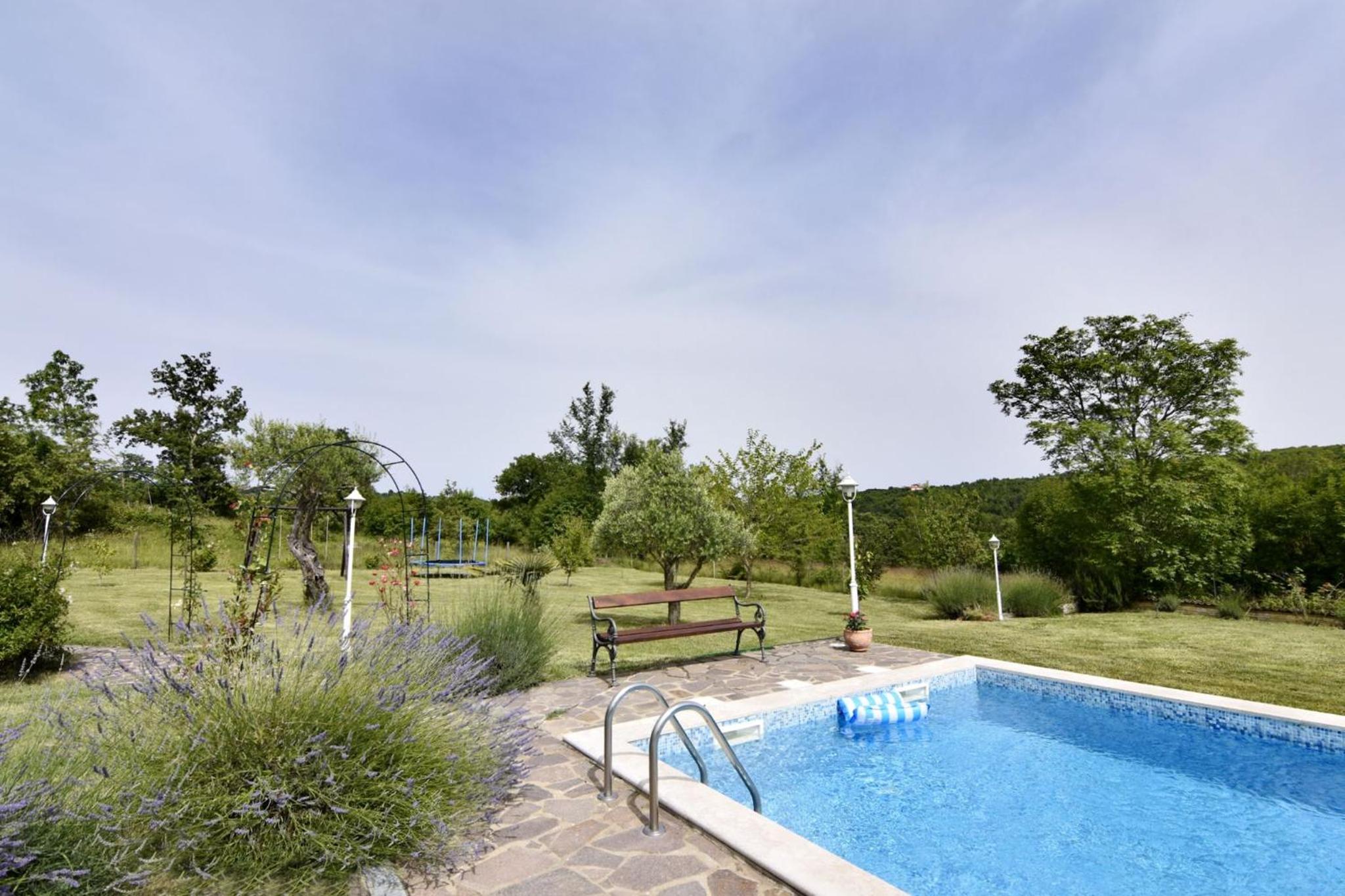 Villa with private pool and garden retreat