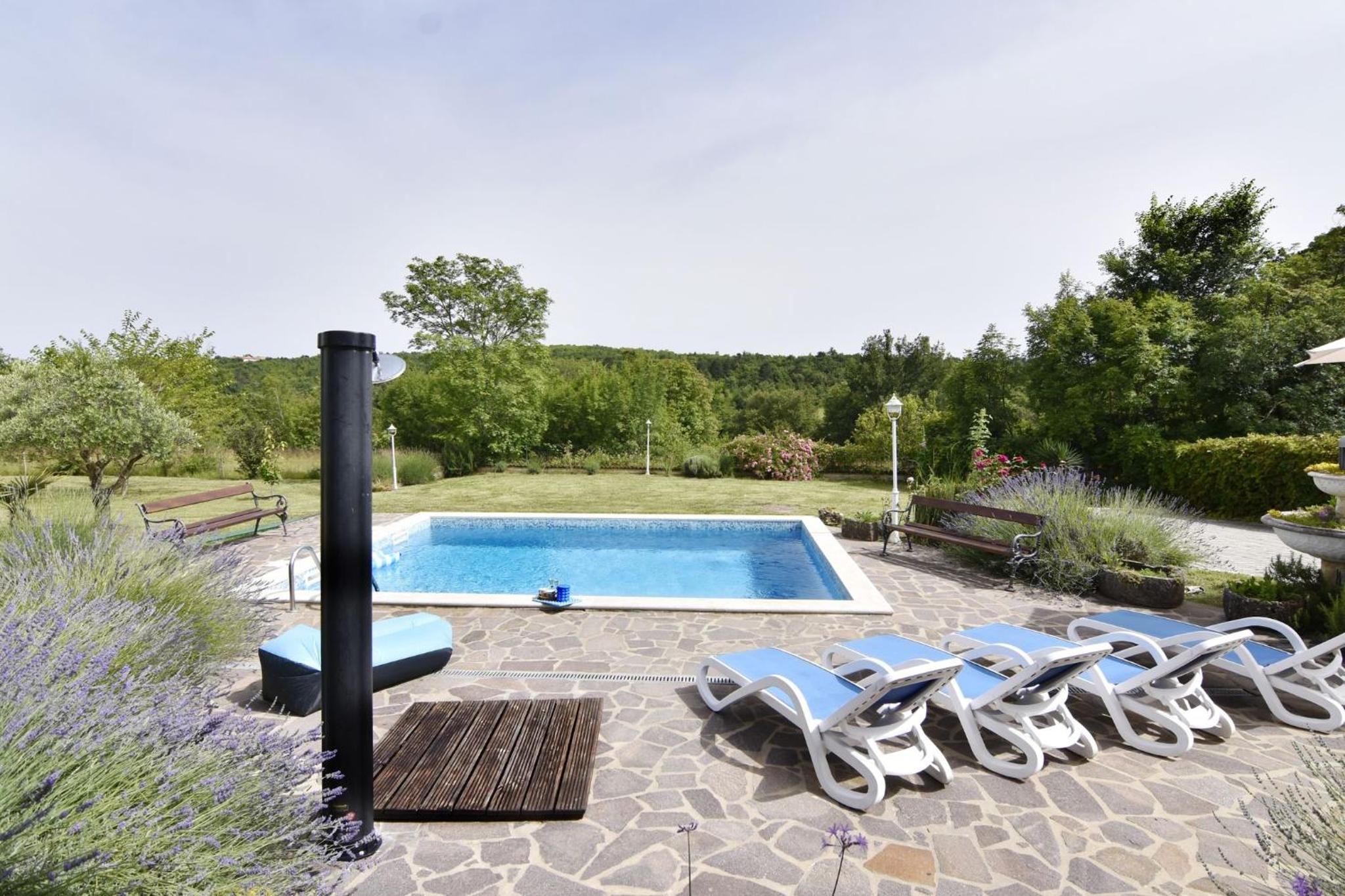 Villa with private pool and garden retreat