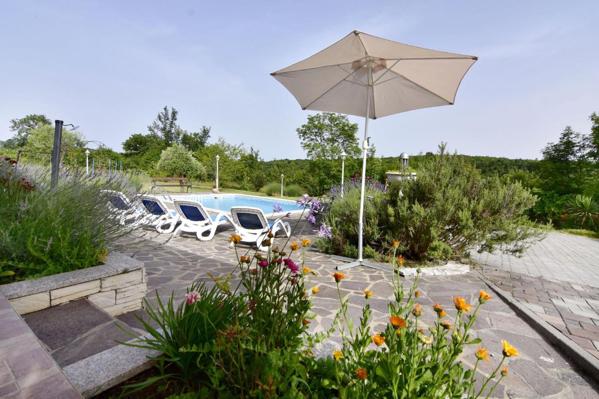 Villa with private pool and garden retreat