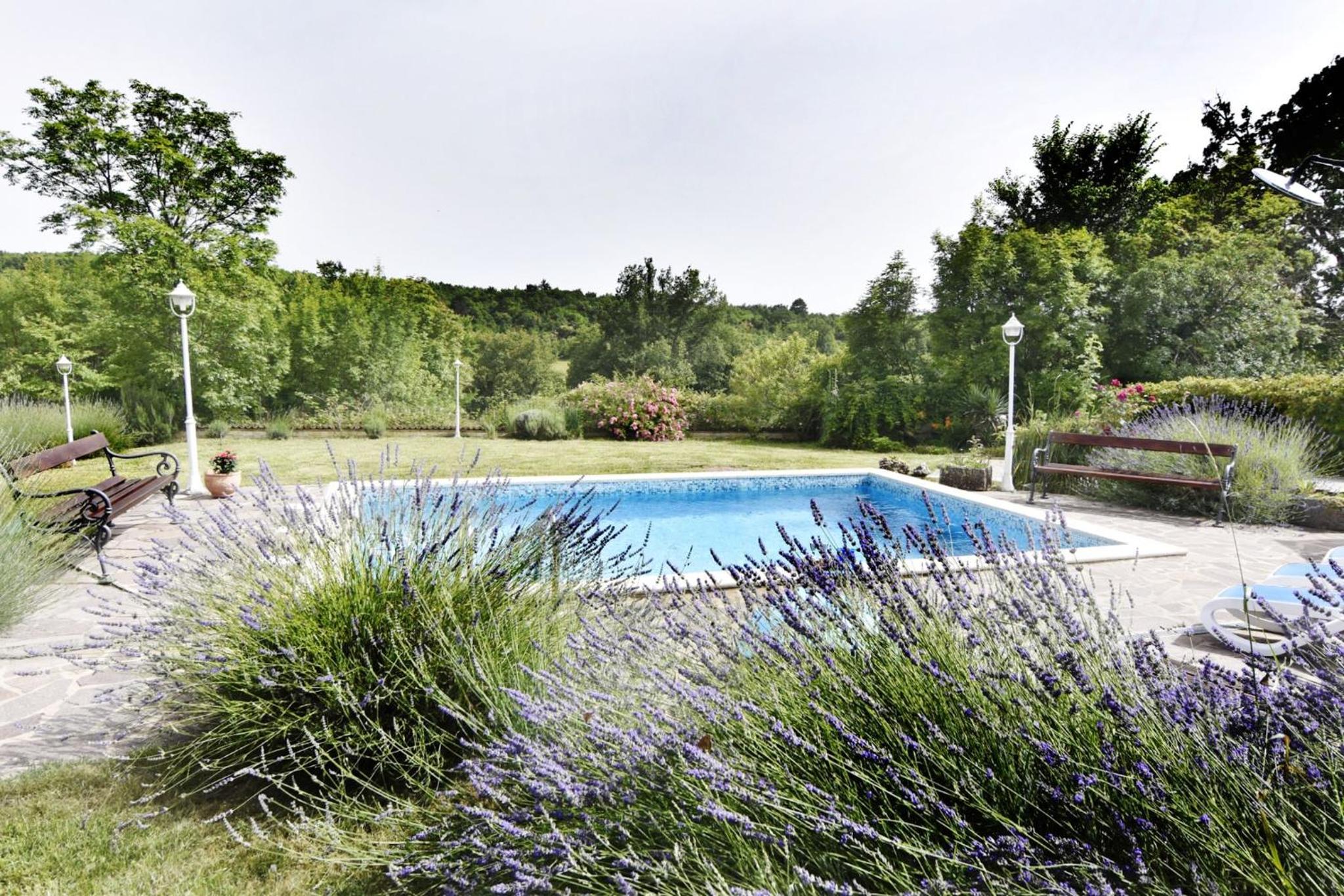 Villa with private pool and garden retreat