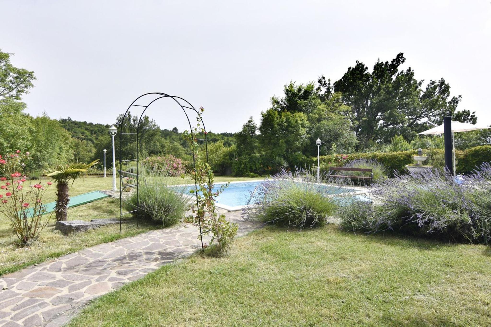 Villa with private pool and garden retreat