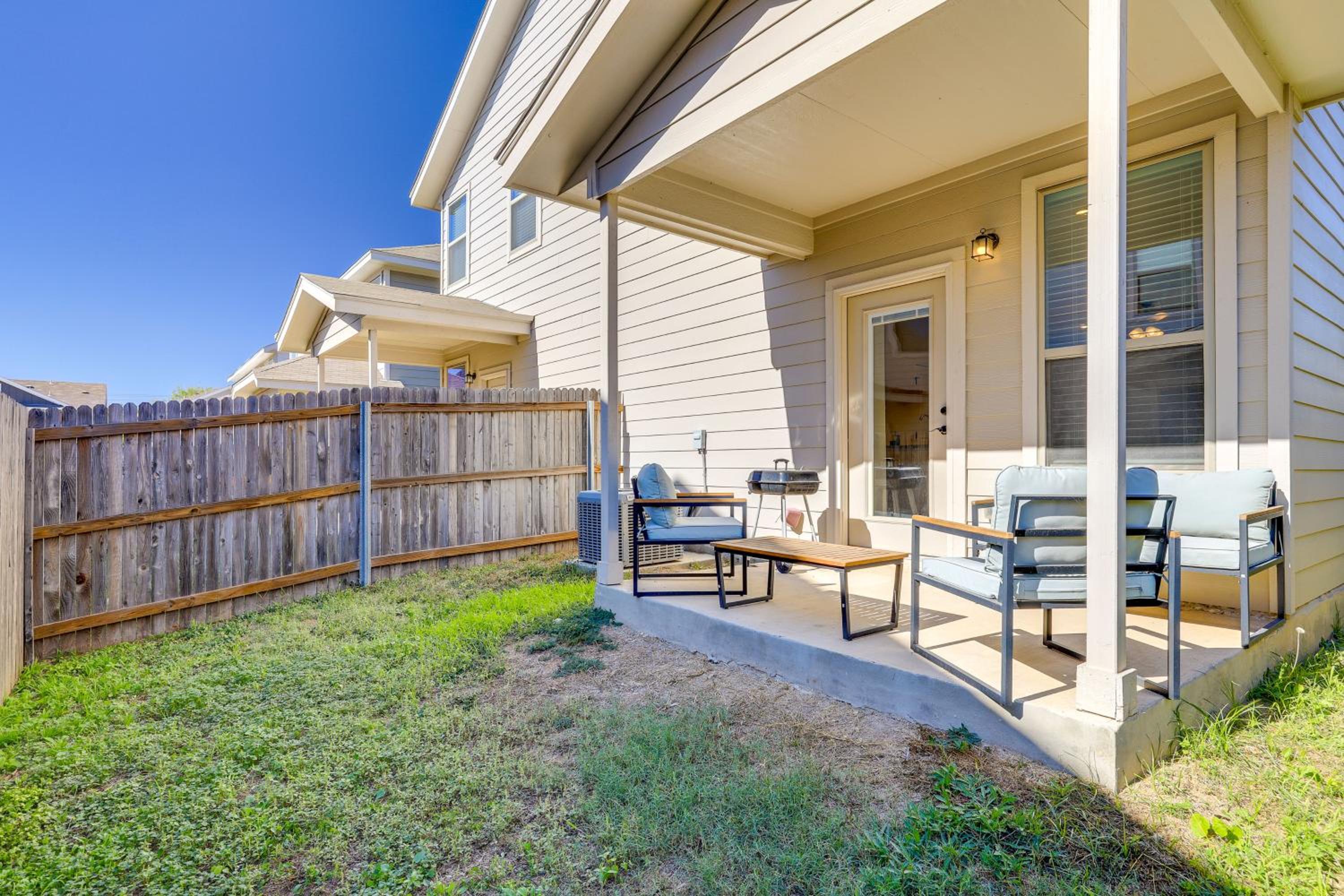 7 Mi to Lackland AFB Family Home with Patio and Yard!