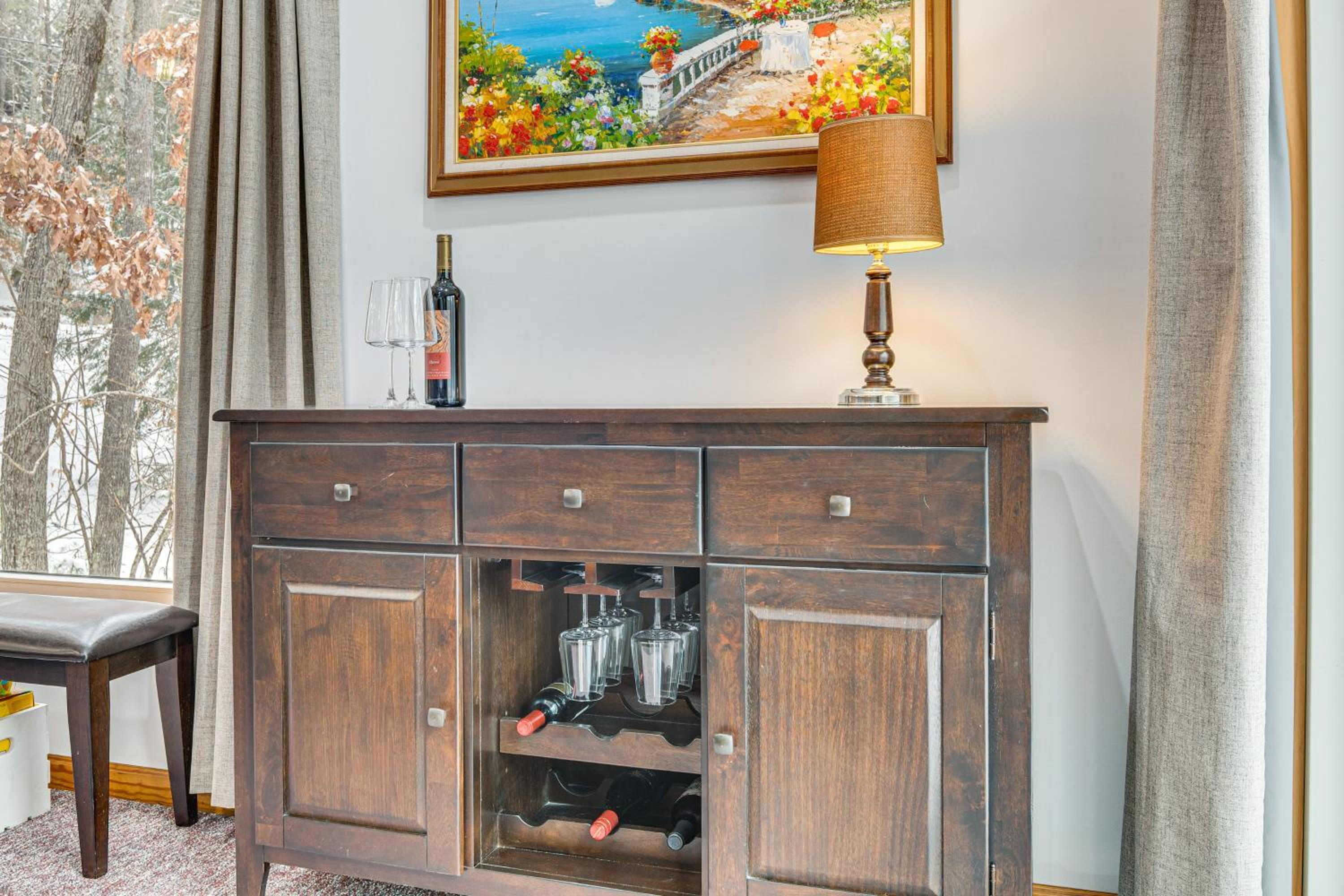 Family Retreat Near Winter Trails in Wakefield!
