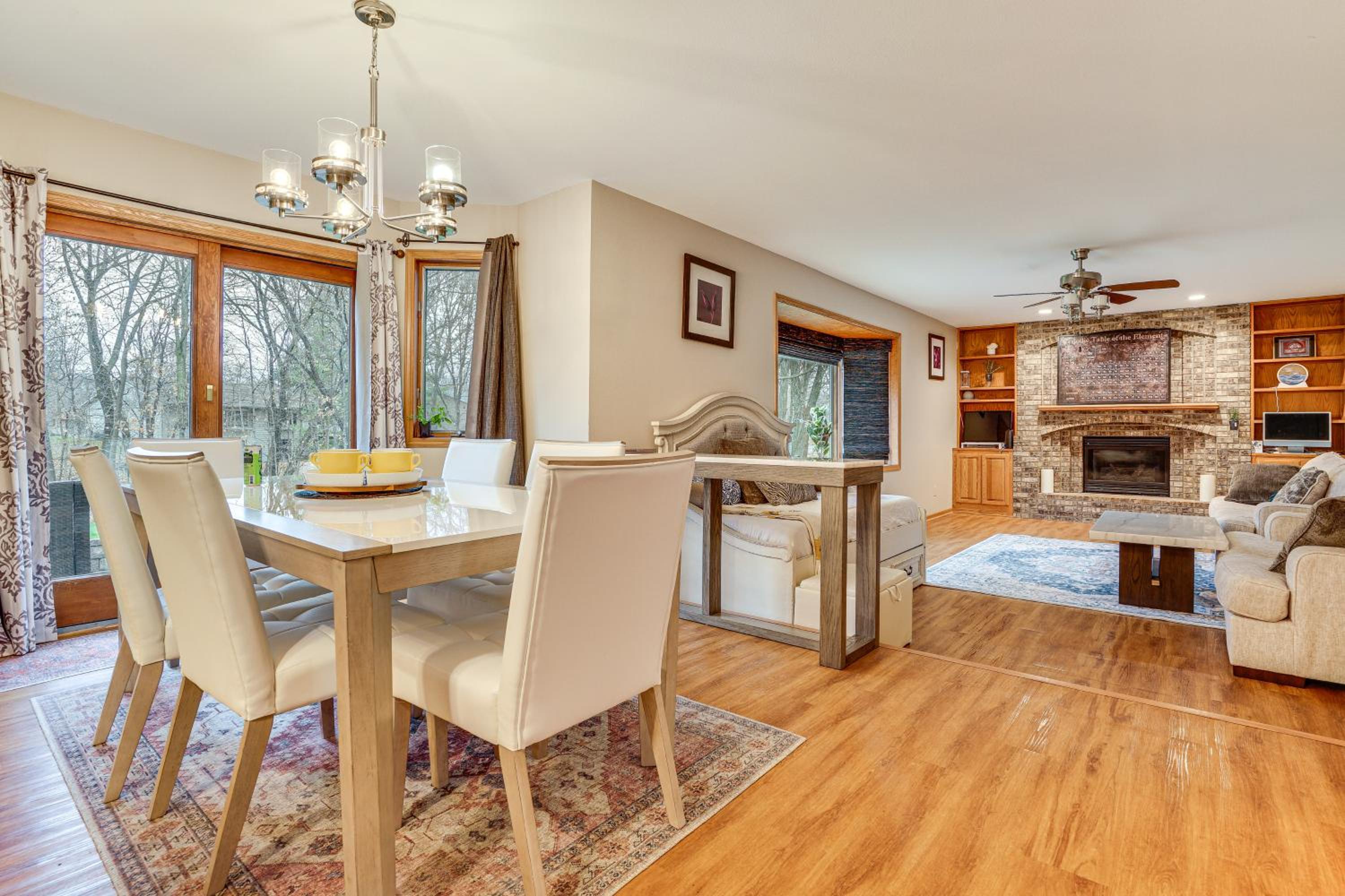Rare Gem on a Ravine, Family Home in North Mankato