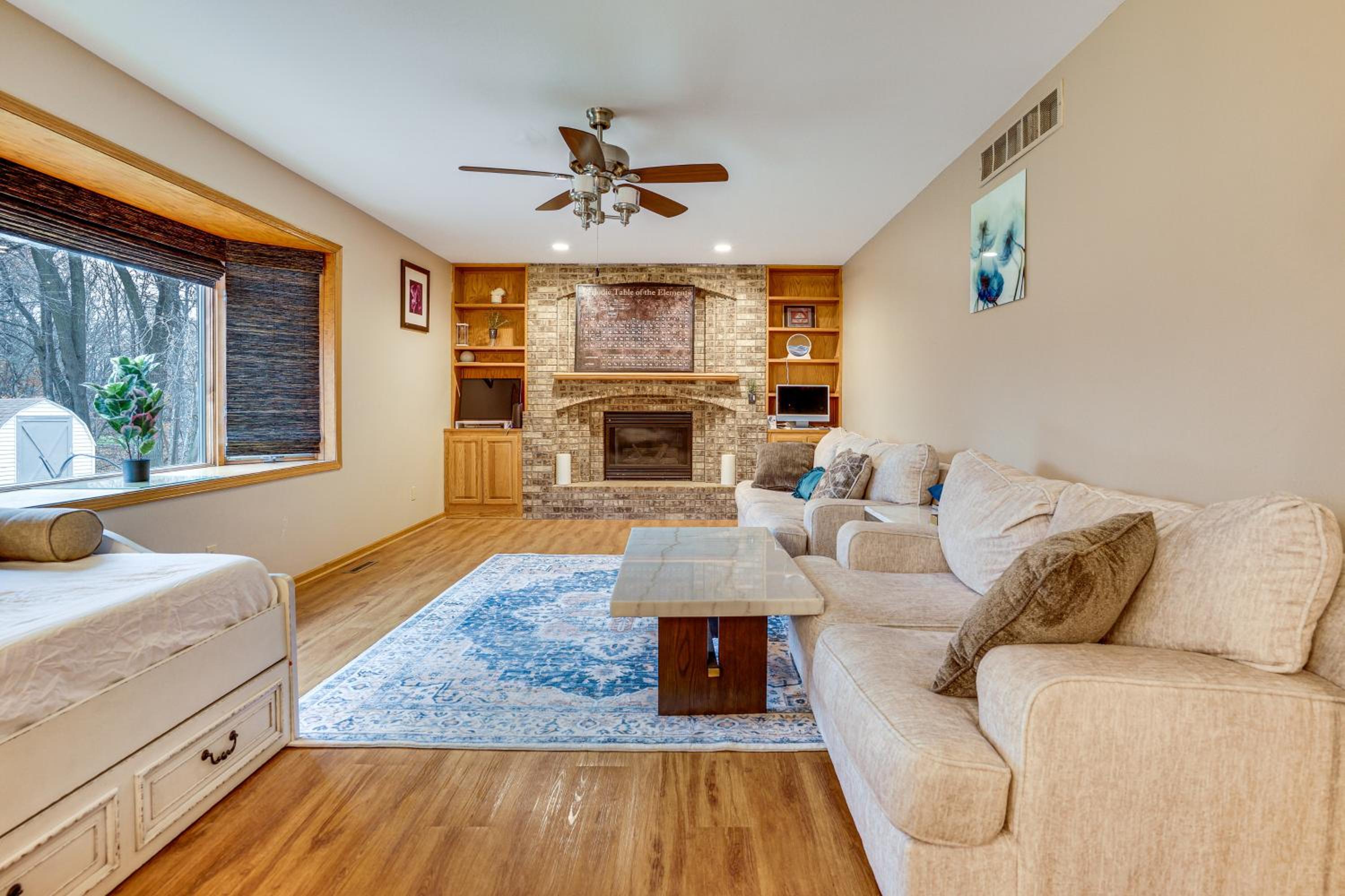 Rare Gem on a Ravine, Family Home in North Mankato