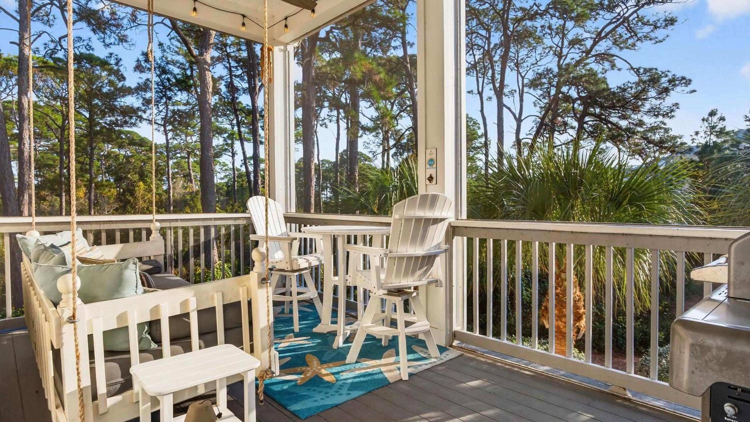 5min Walk to Dune Allen Beach Access Deck w Swing Charming 30A by AvantStay