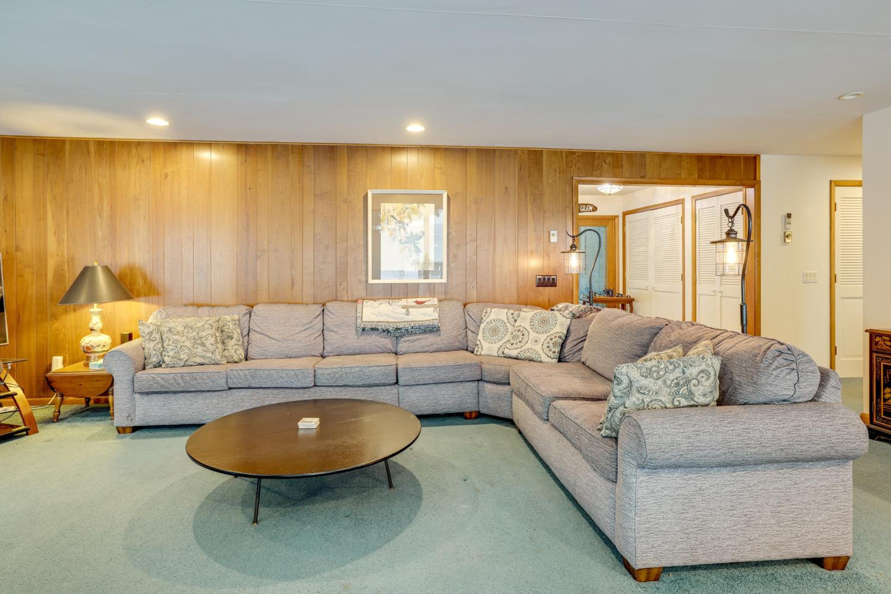 about 4,000 Sq Ft Cabin on Glen Lake Deck and Views!