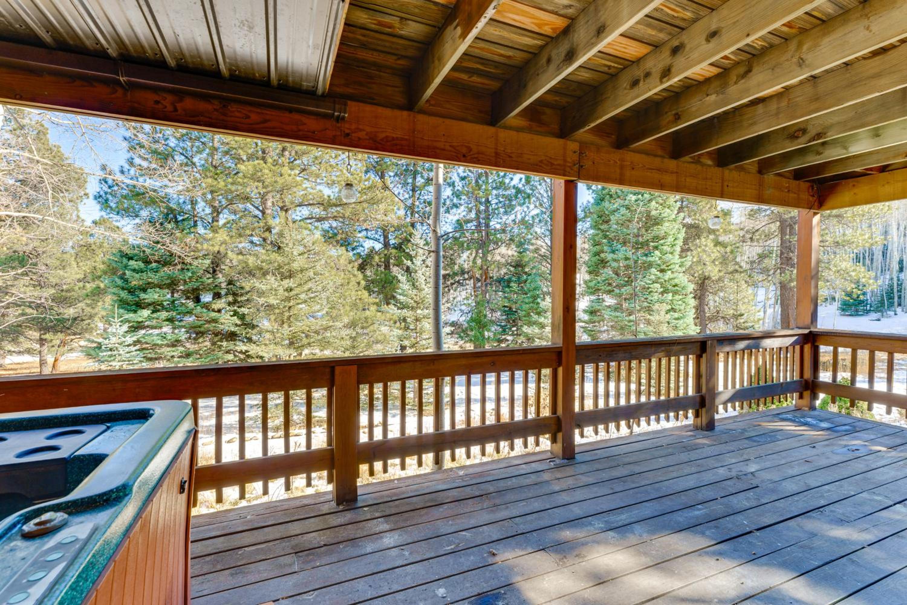 3 Mi to Angel Fire Resort! Quaint Apt on 2 Acres
