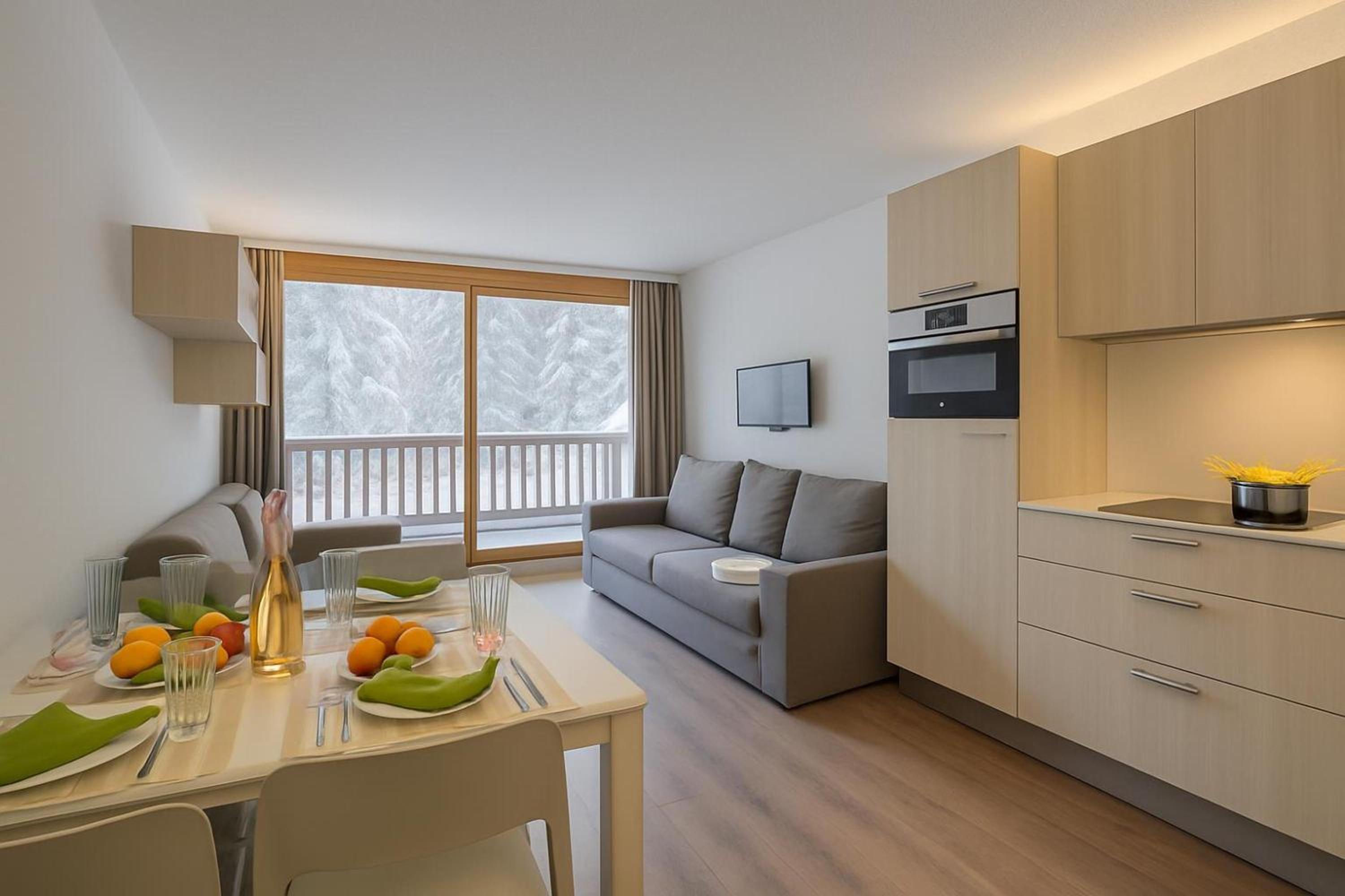 Studio La Finestra Sulle Piste - Happy Rentals