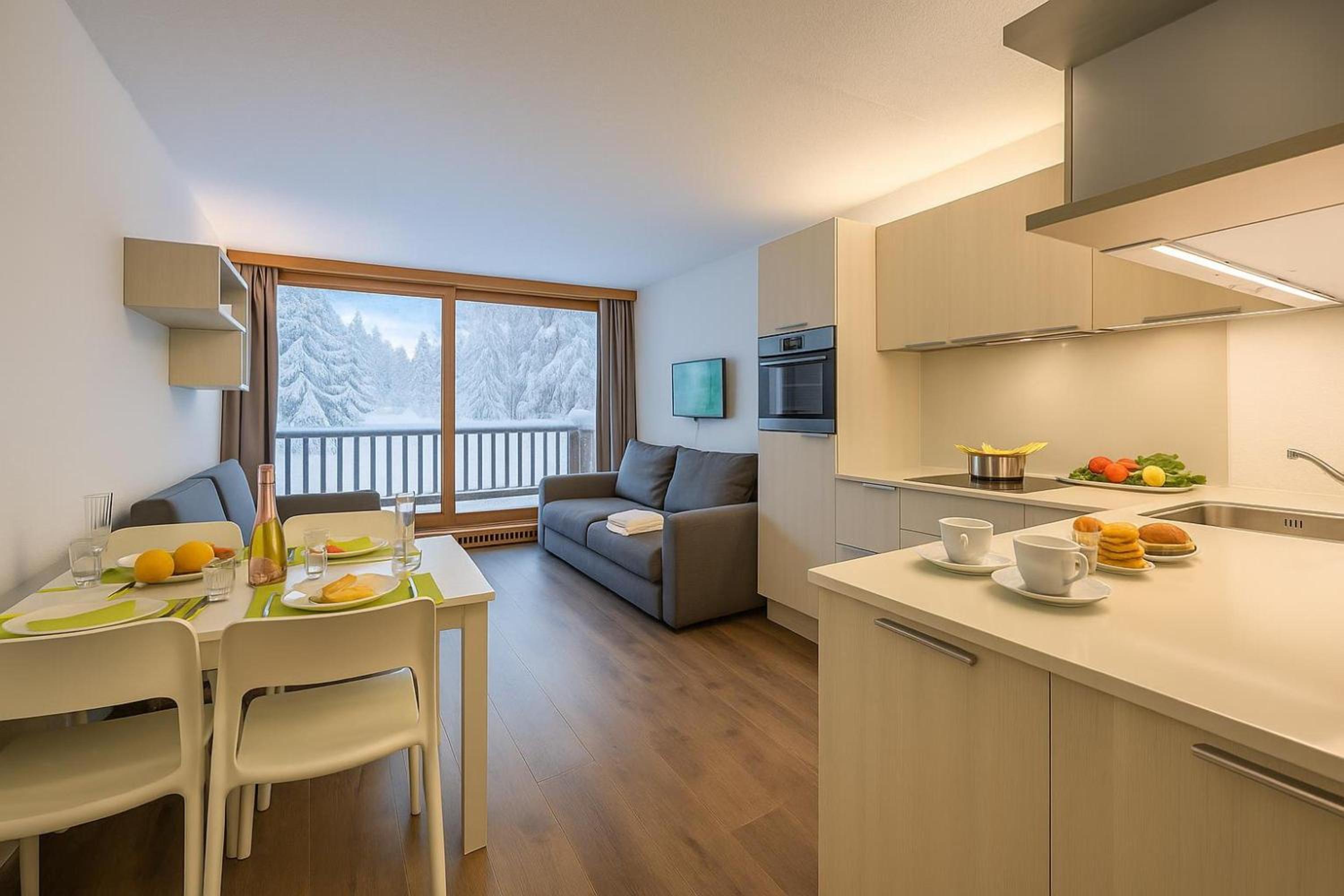 Studio La Finestra Sulle Piste - Happy Rentals