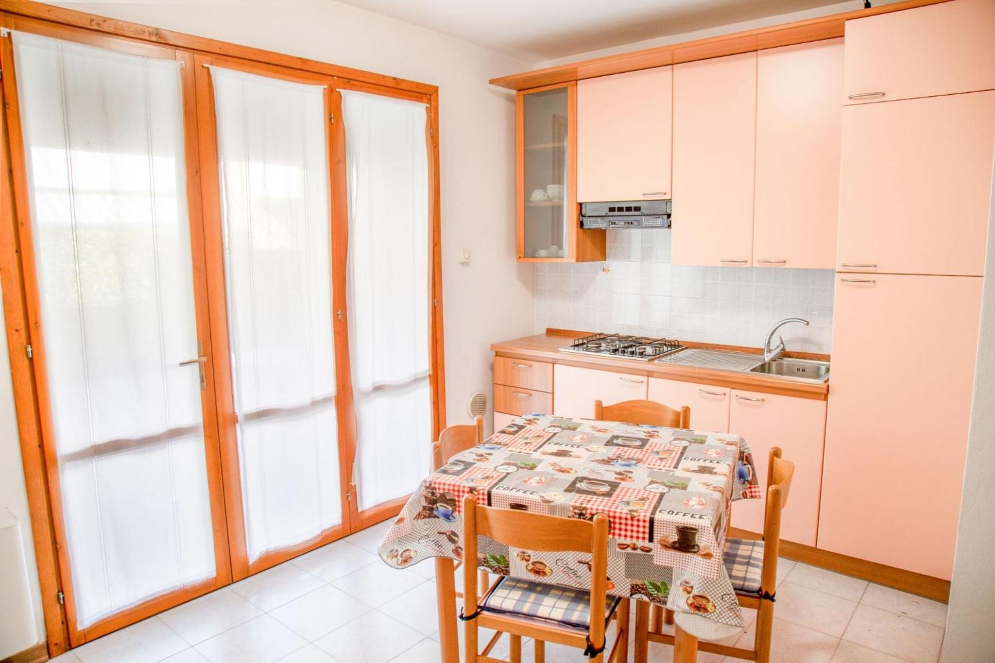 Family flat with two private courtyards
