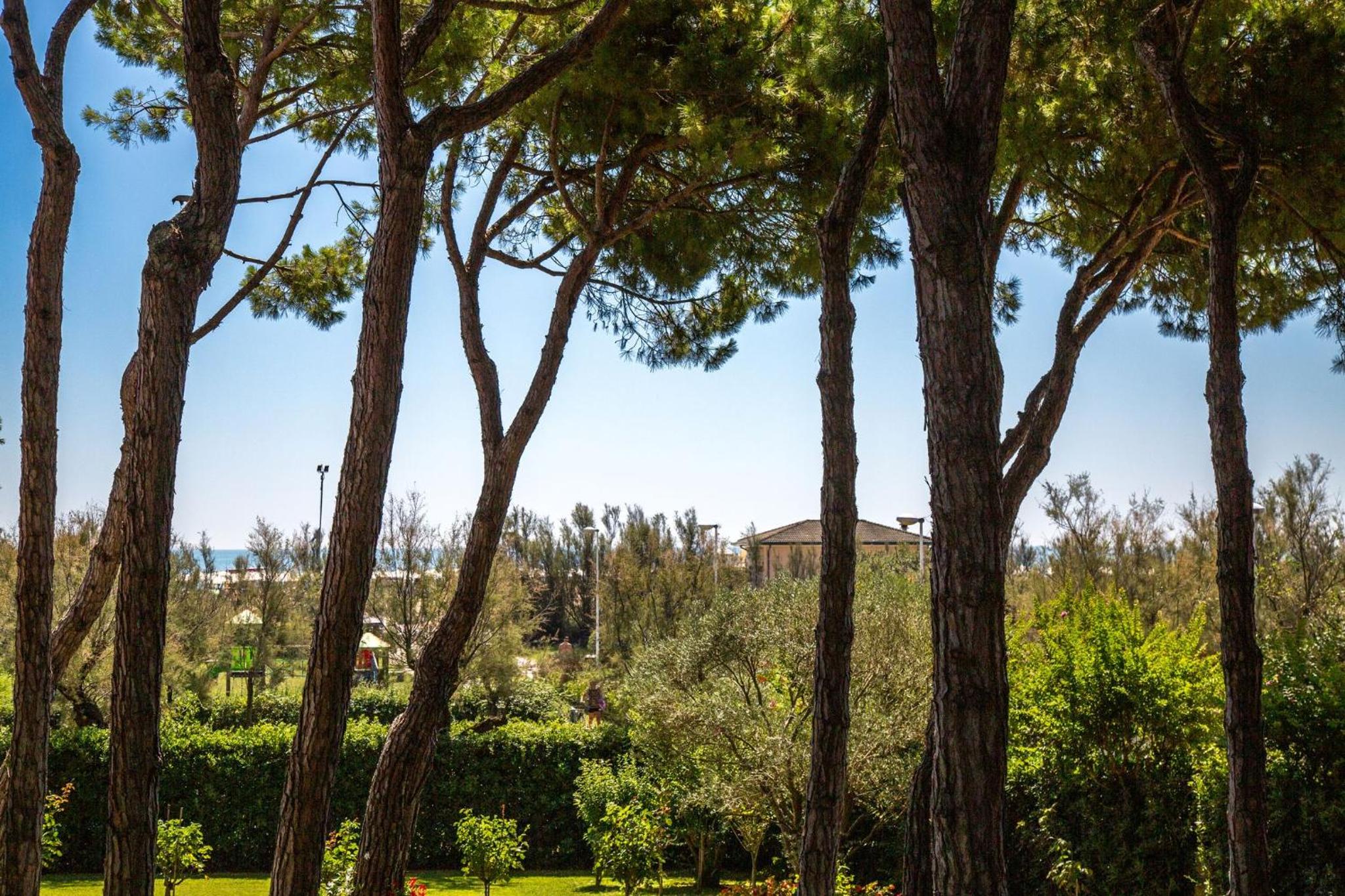 Spacious first-floor flat near the beach
