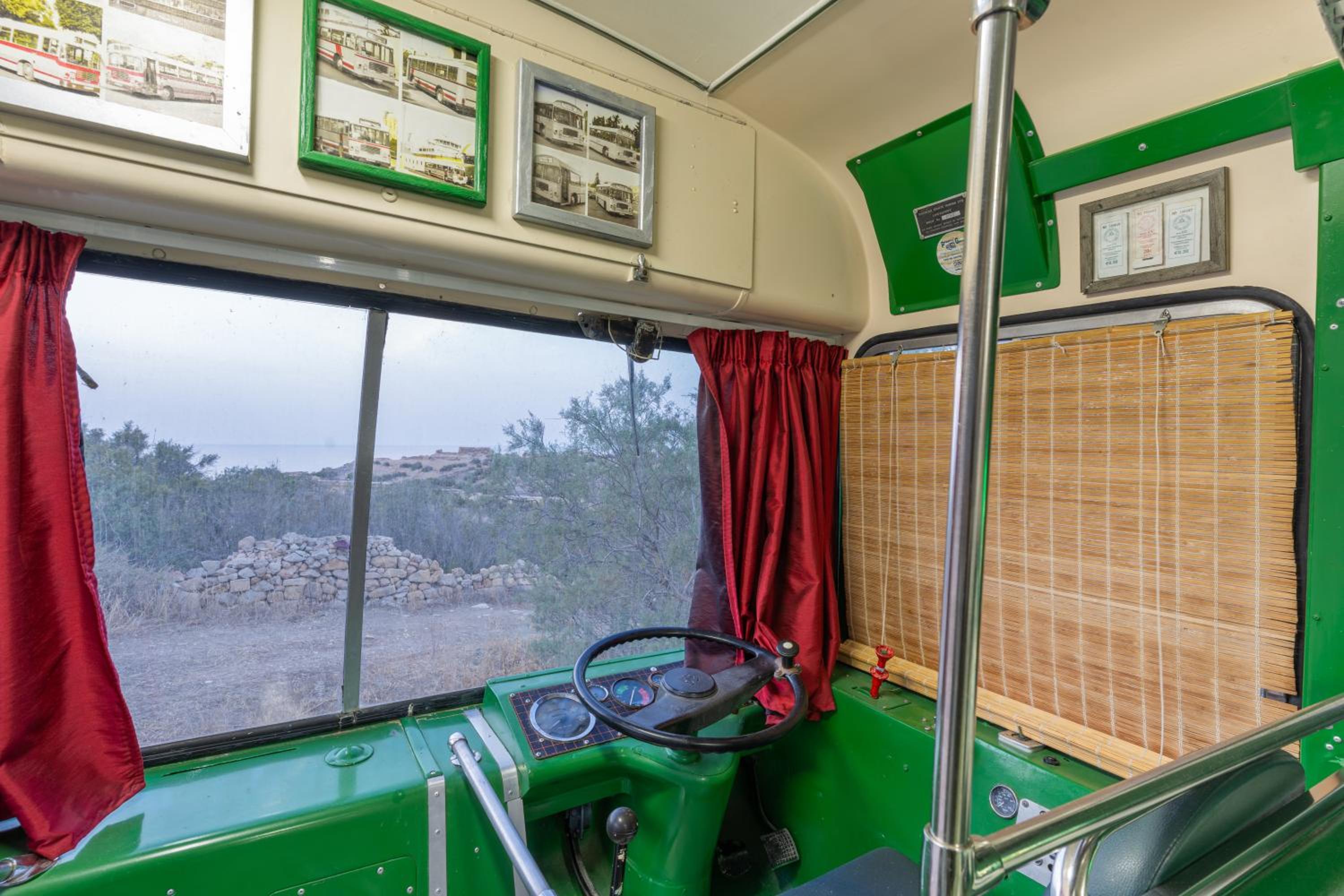 A one of a kind bus stay with gorgeous views
