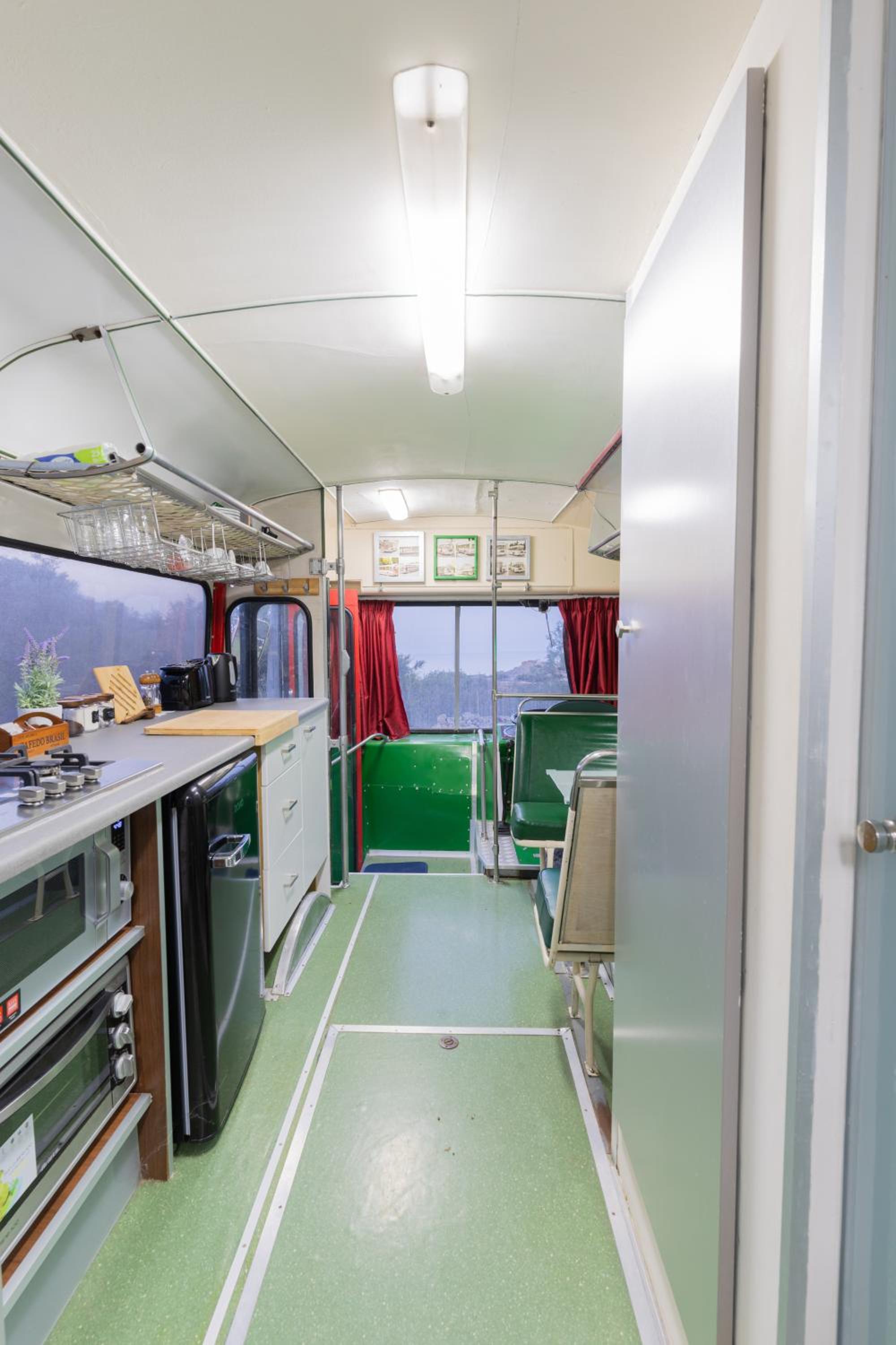 A one of a kind bus stay with gorgeous views