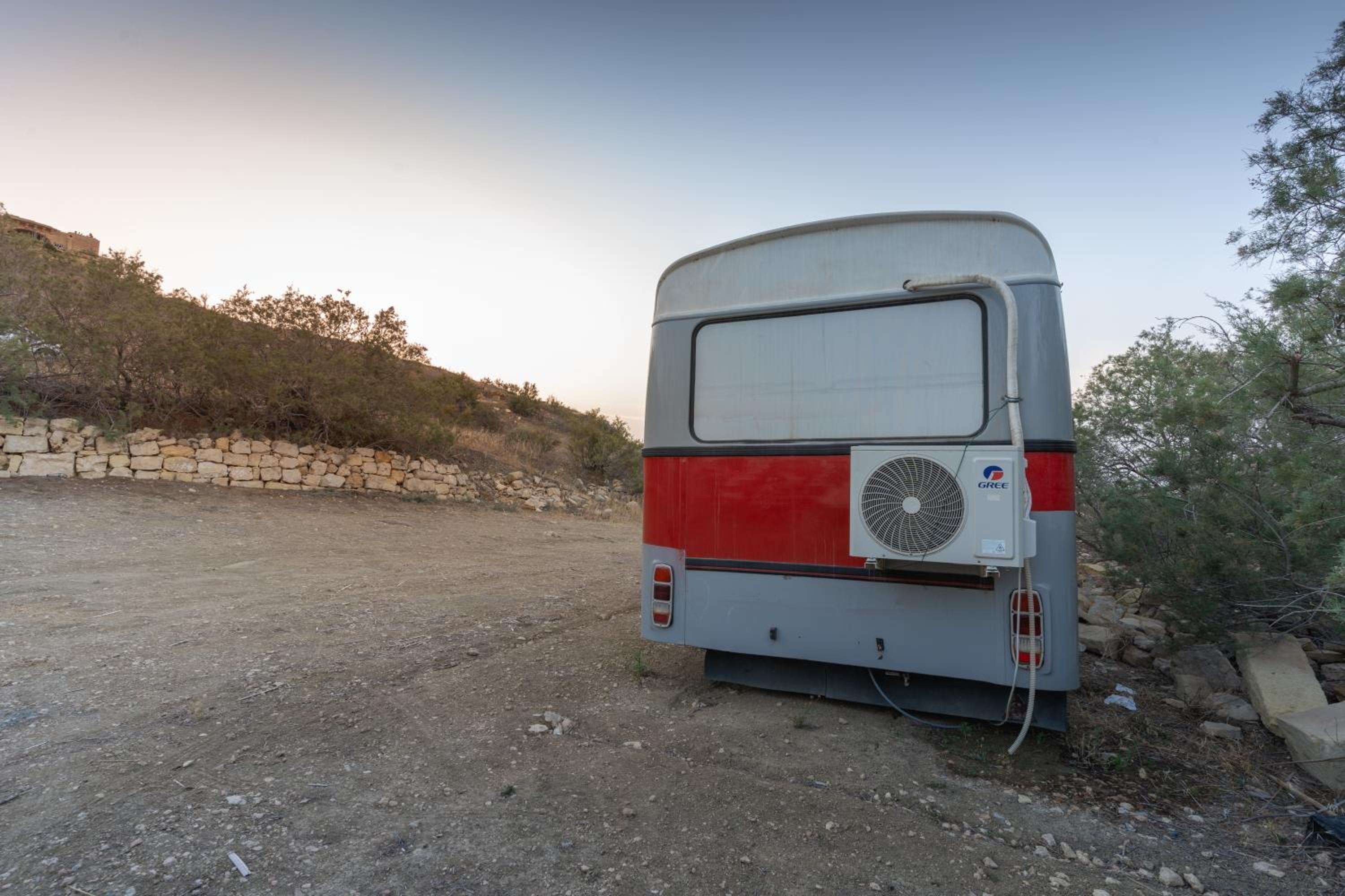 A one of a kind bus stay with gorgeous views