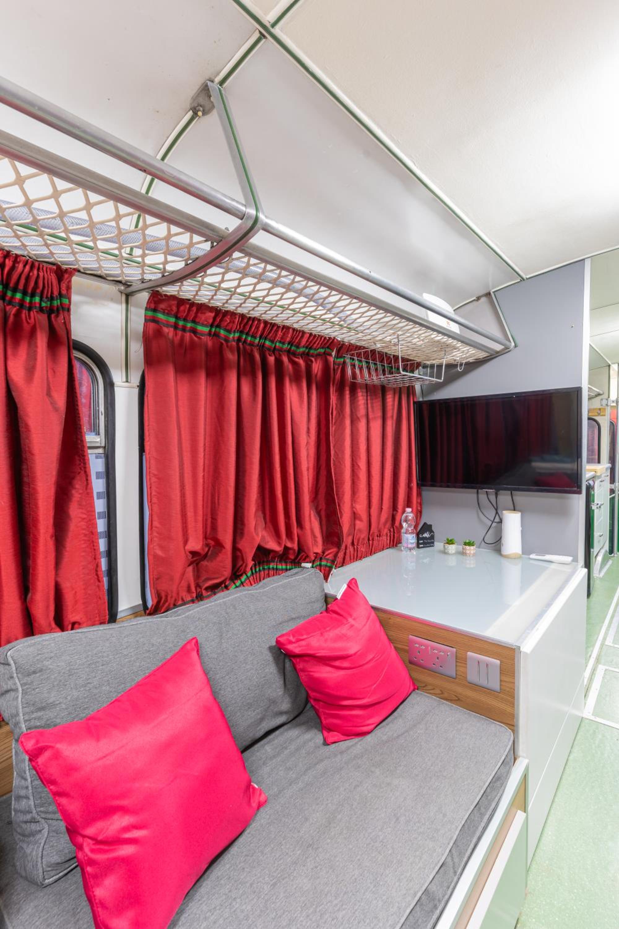 A one of a kind bus stay with gorgeous views