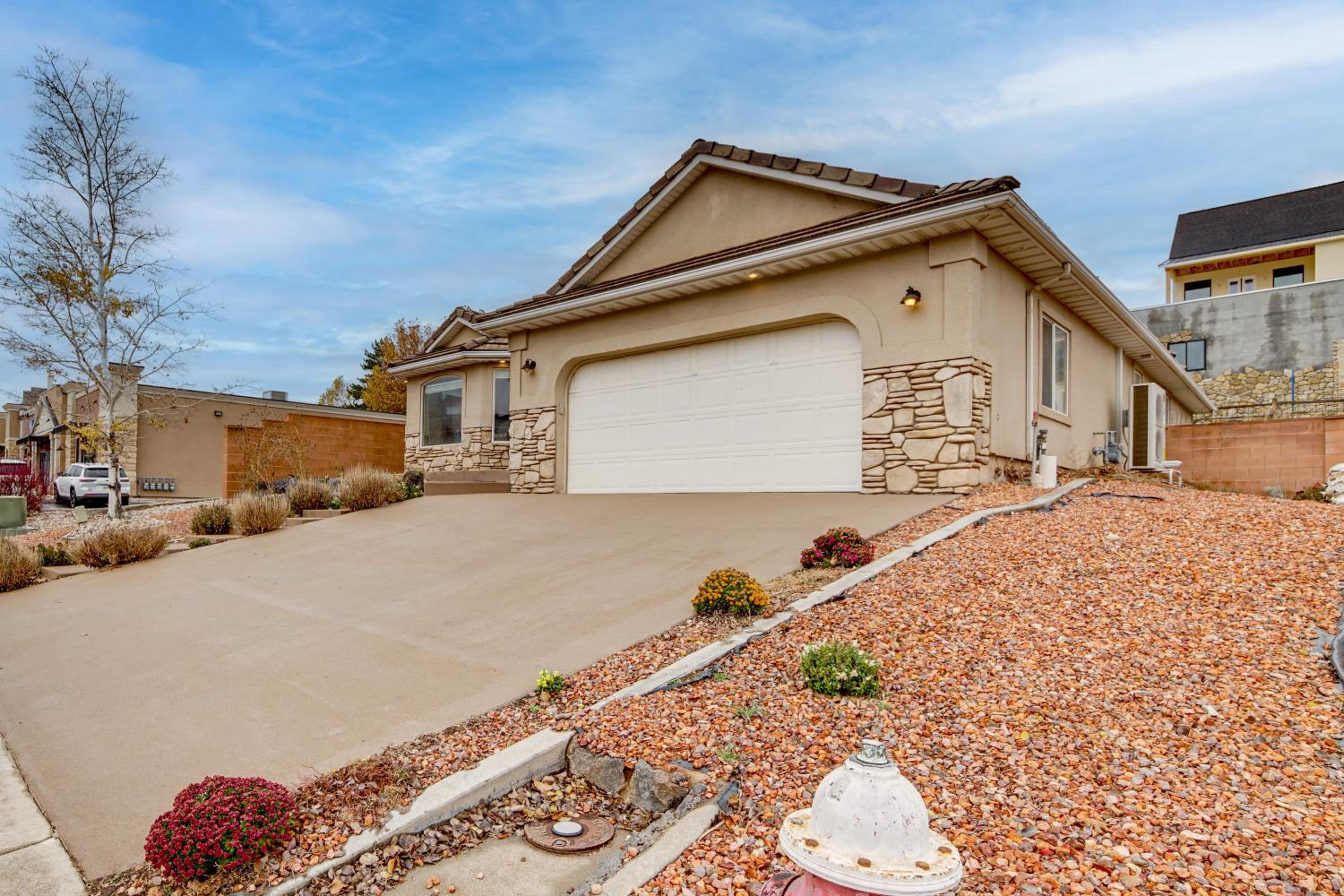 Central Cedar City Retreat Near Parks and Dining!