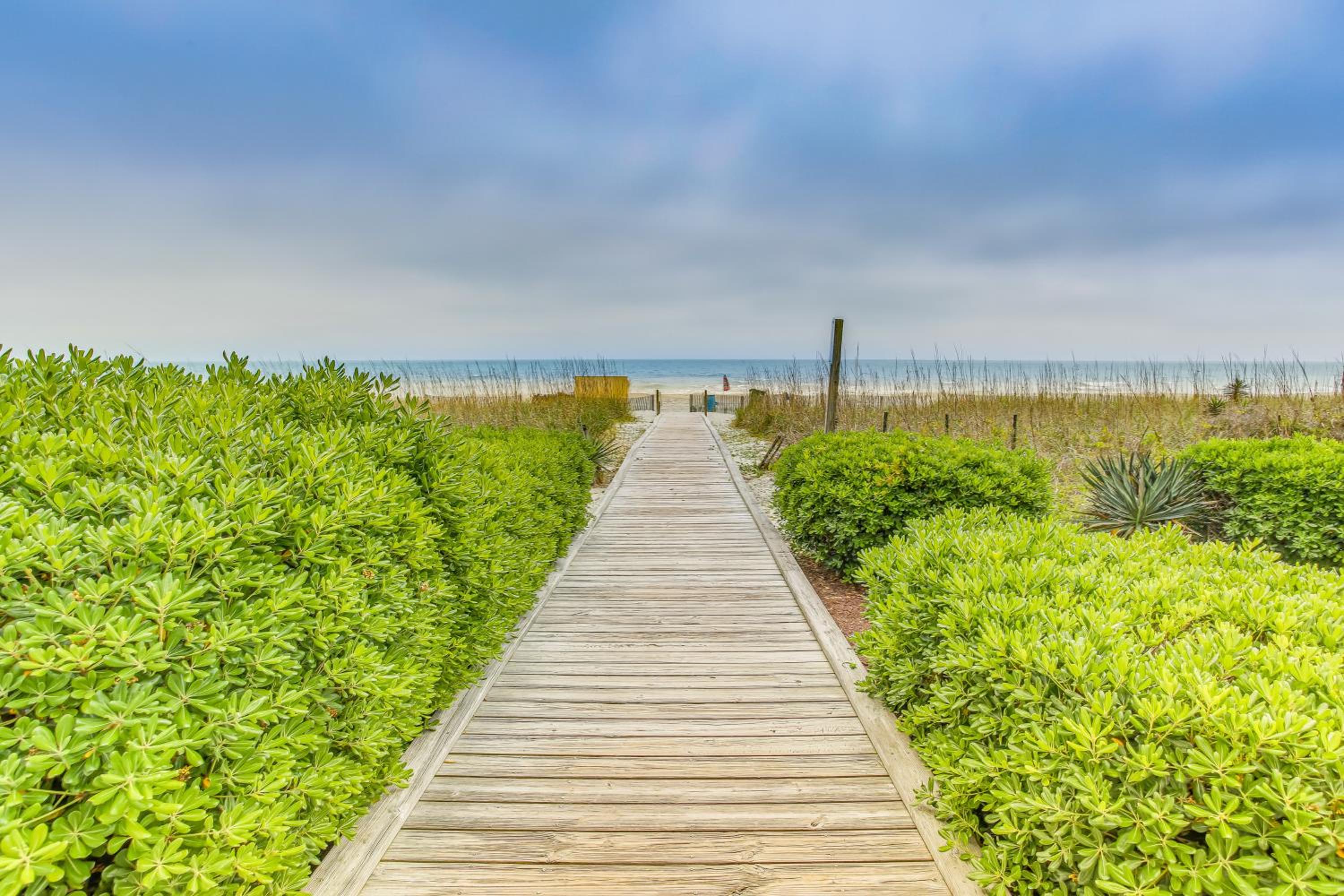 Steps to Shore Golden Mile Myrtle Beach Condo!