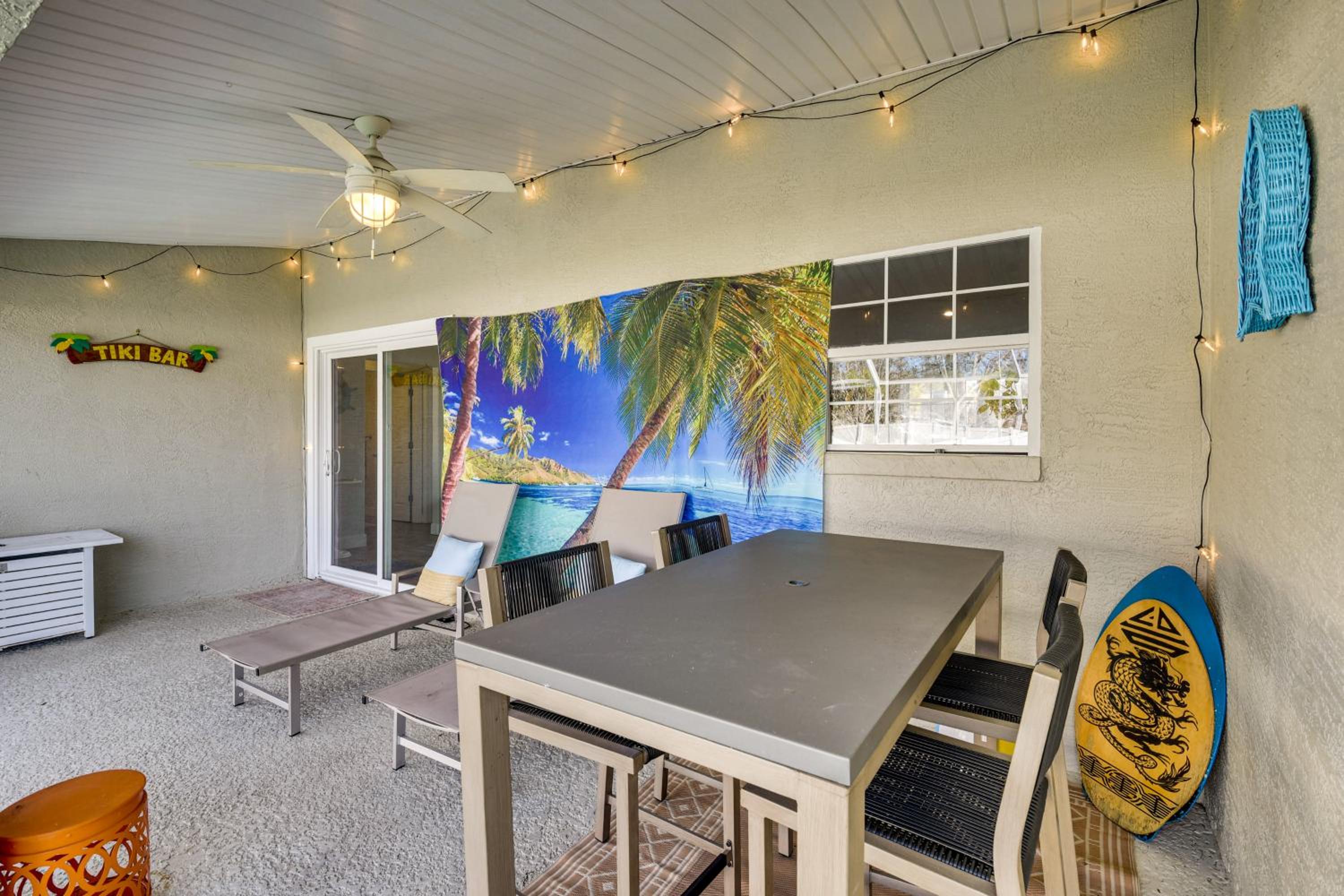Family Escape with Fenced Yard and Pool in Palm Coast