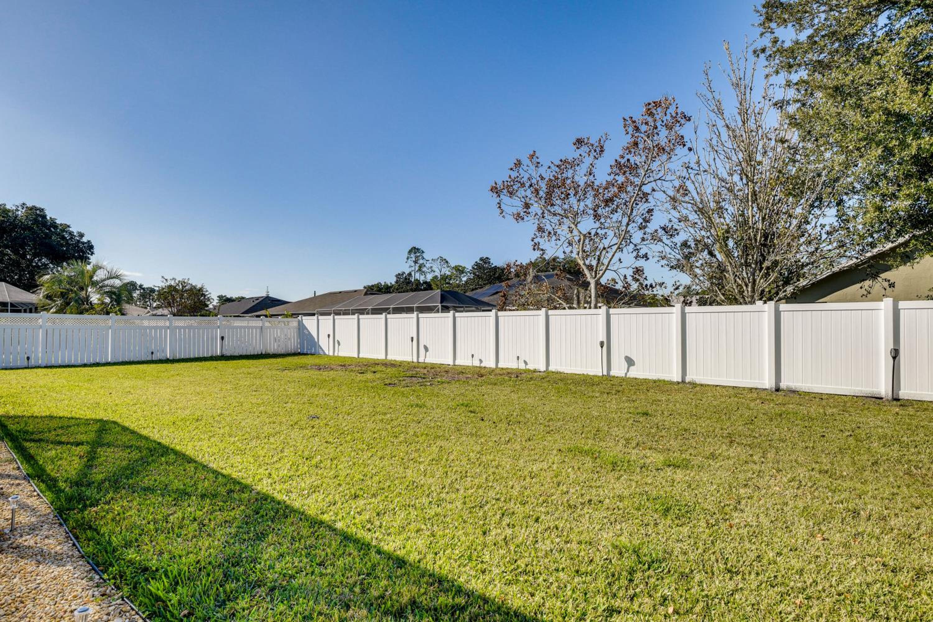Family Escape with Fenced Yard and Pool in Palm Coast