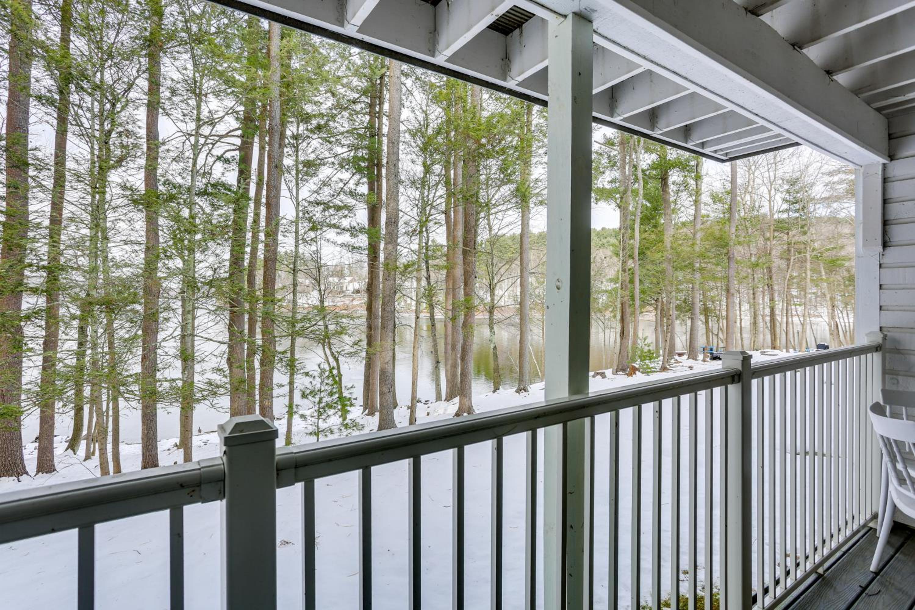 All-Season Lake Wallenpaupack Condo with Views