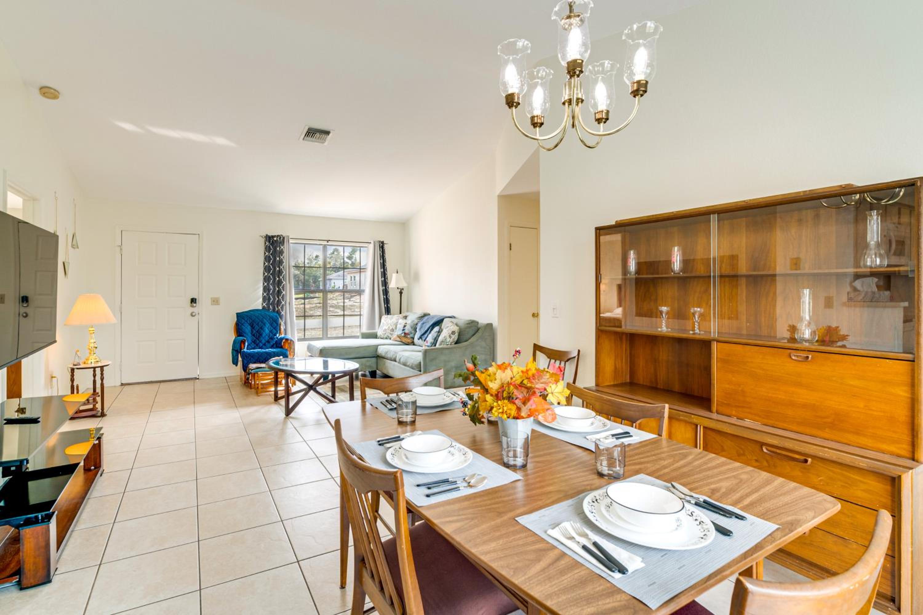 Patio and Pet-Friendly Yard! Ocala Home Near Golfing