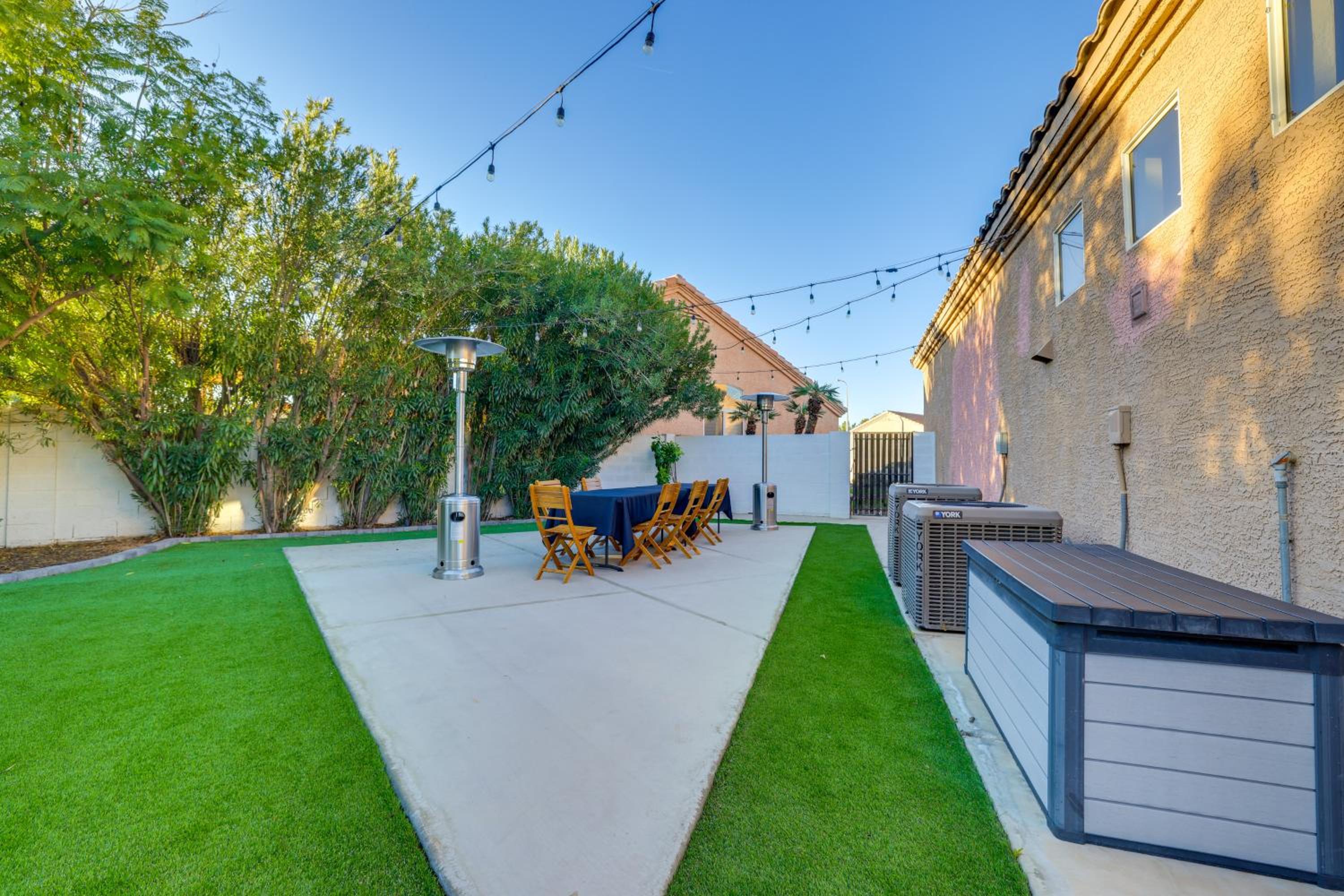 Pool and Patio West Chandler Villa Retreat