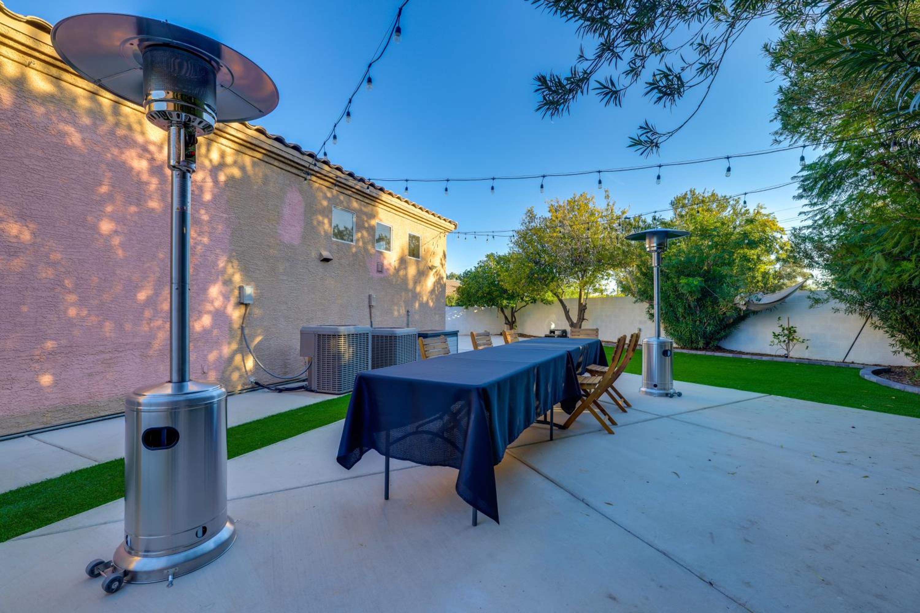 Pool and Patio West Chandler Villa Retreat