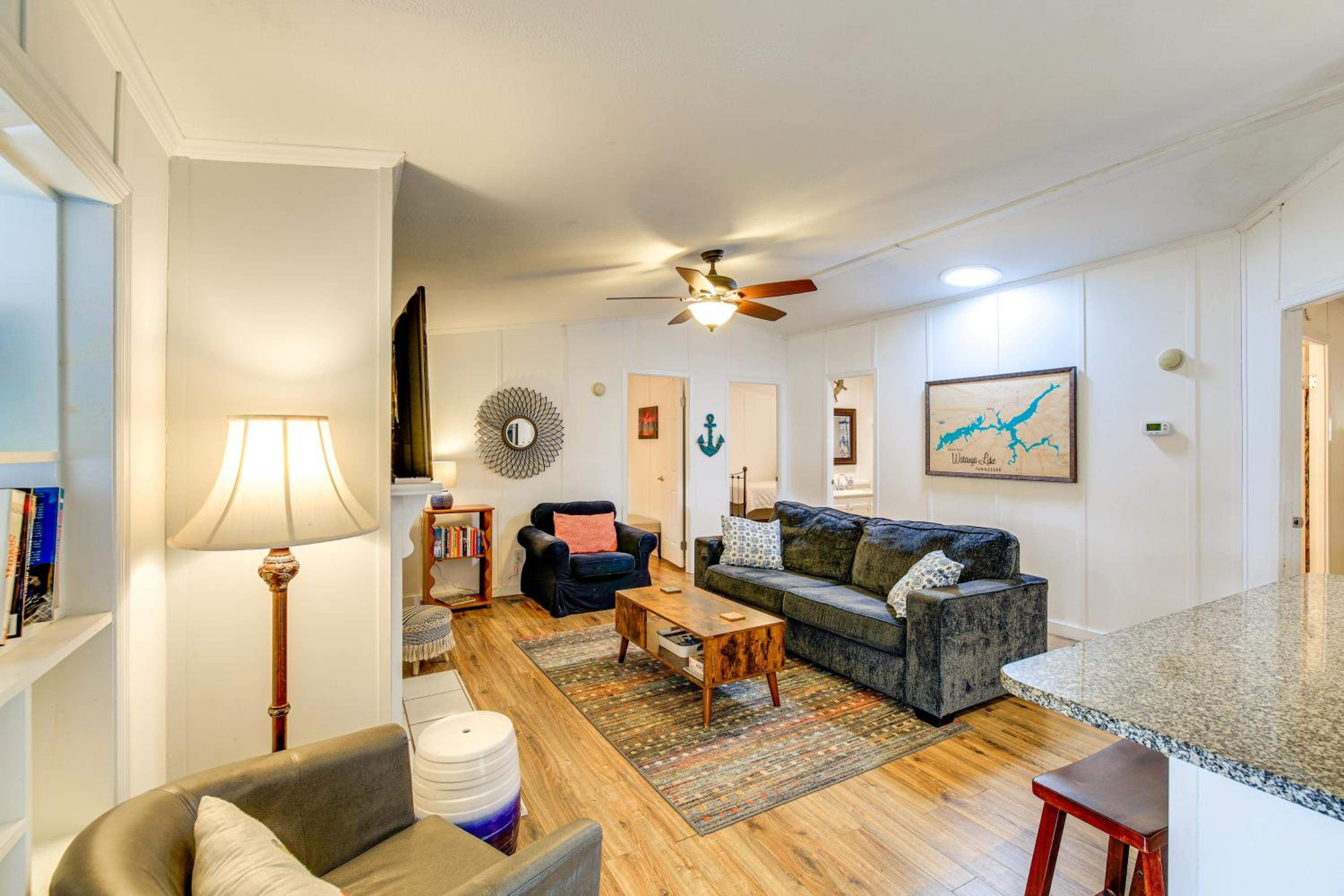 Butler Home at Watauga Lake with Furnished Patio!