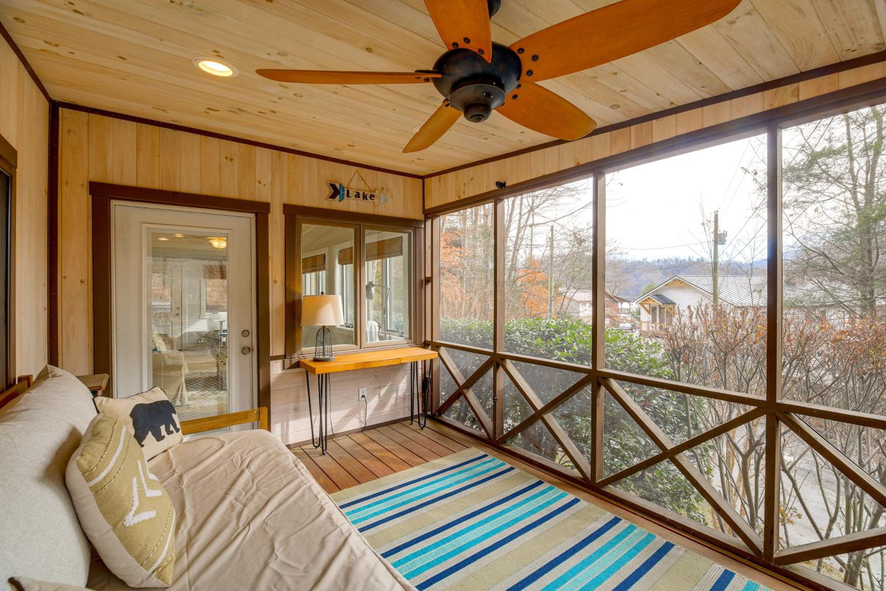 Butler Home at Watauga Lake with Furnished Patio!