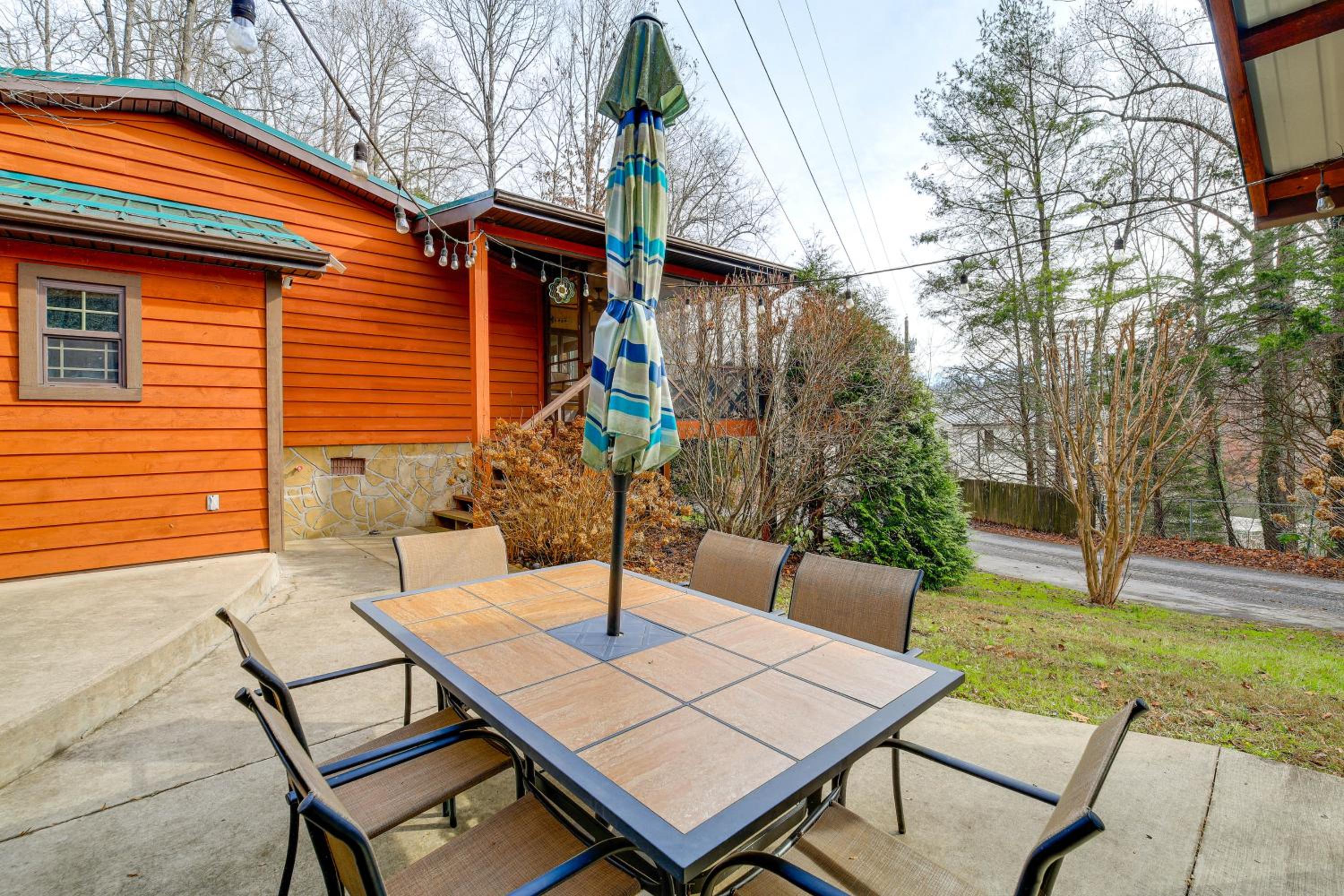 Butler Home at Watauga Lake with Furnished Patio!