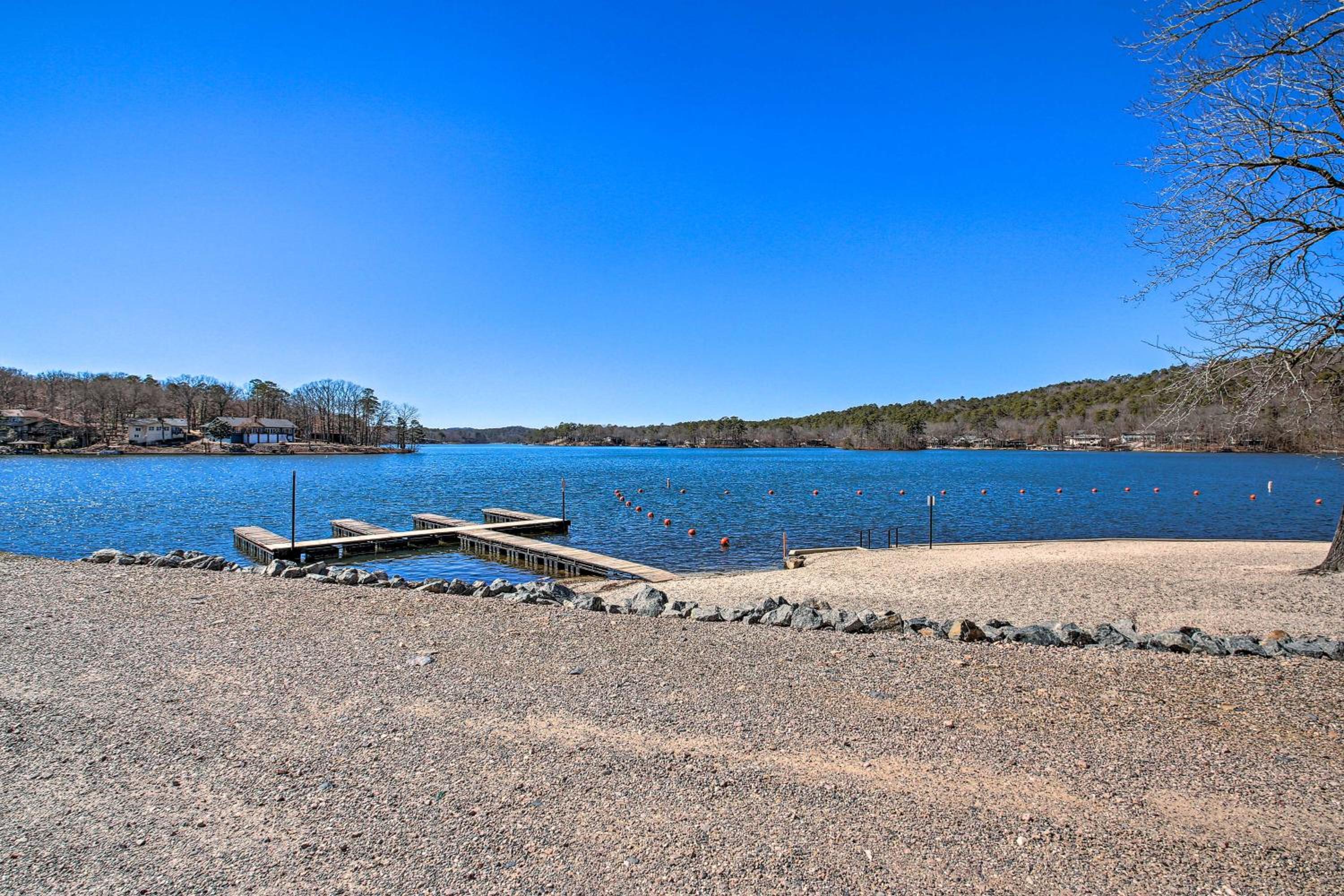 Near Lakes and Trails! Hot Springs Village Hideaway
