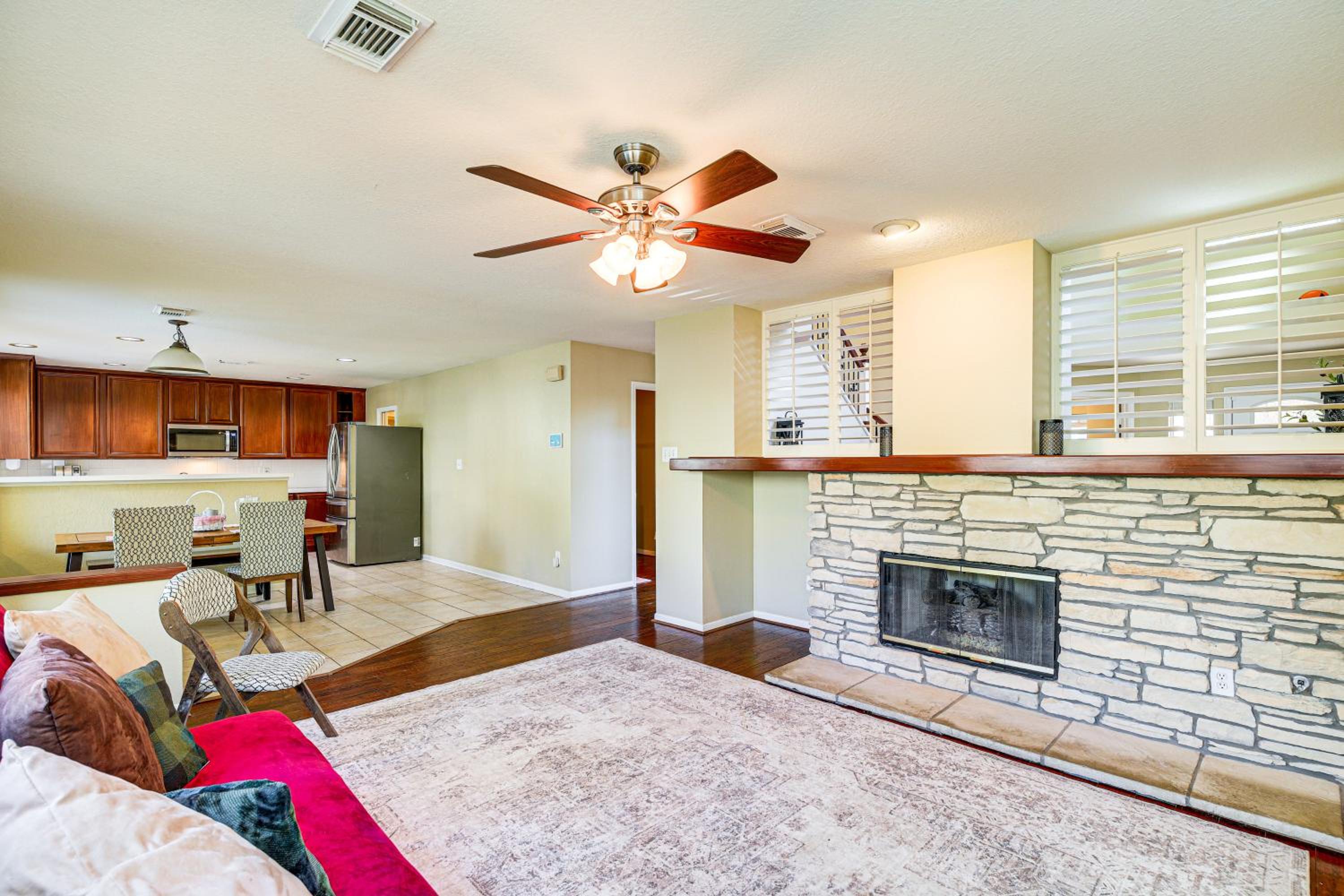Near Trails, Shops and Eats Spring Home with Pool